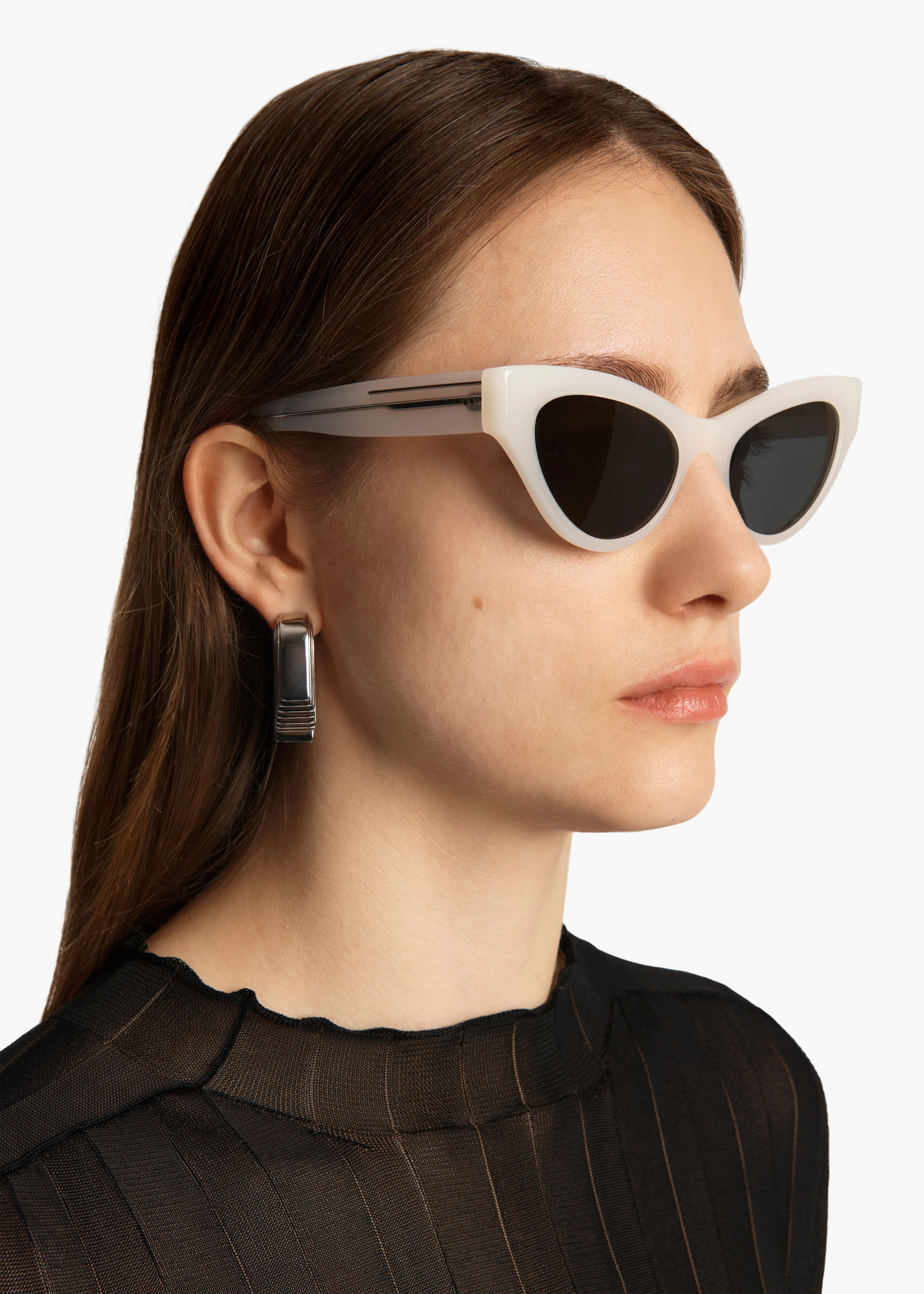 Khaite - x Oliver Peoples 1951C in Ecru and Grey - Image 9