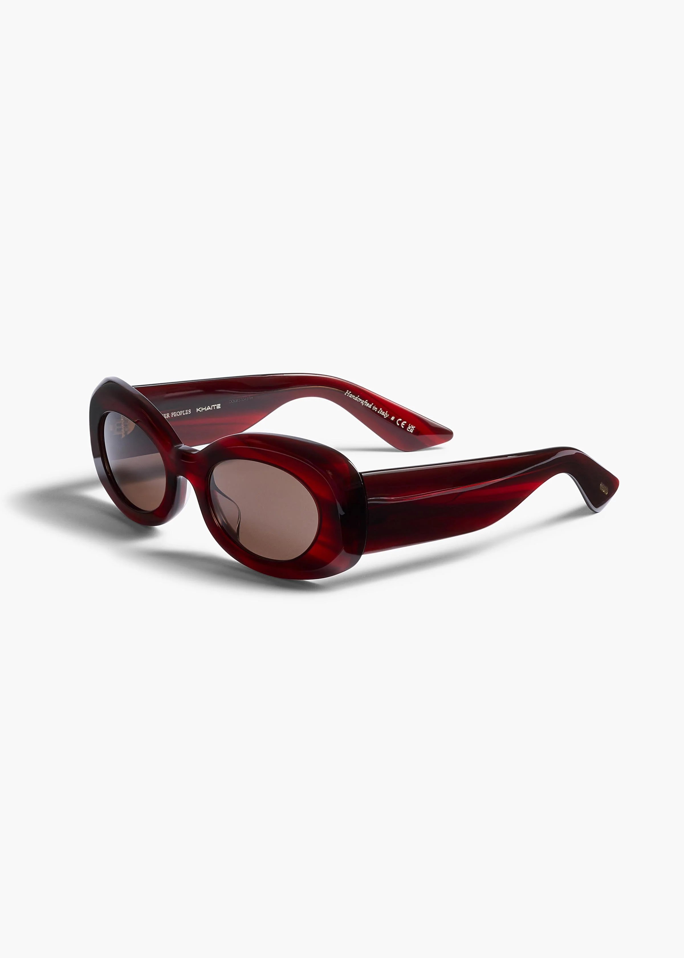 Khaite - x Oliver Peoples 1992C in Bordeaux Bark and Brown - Image 6