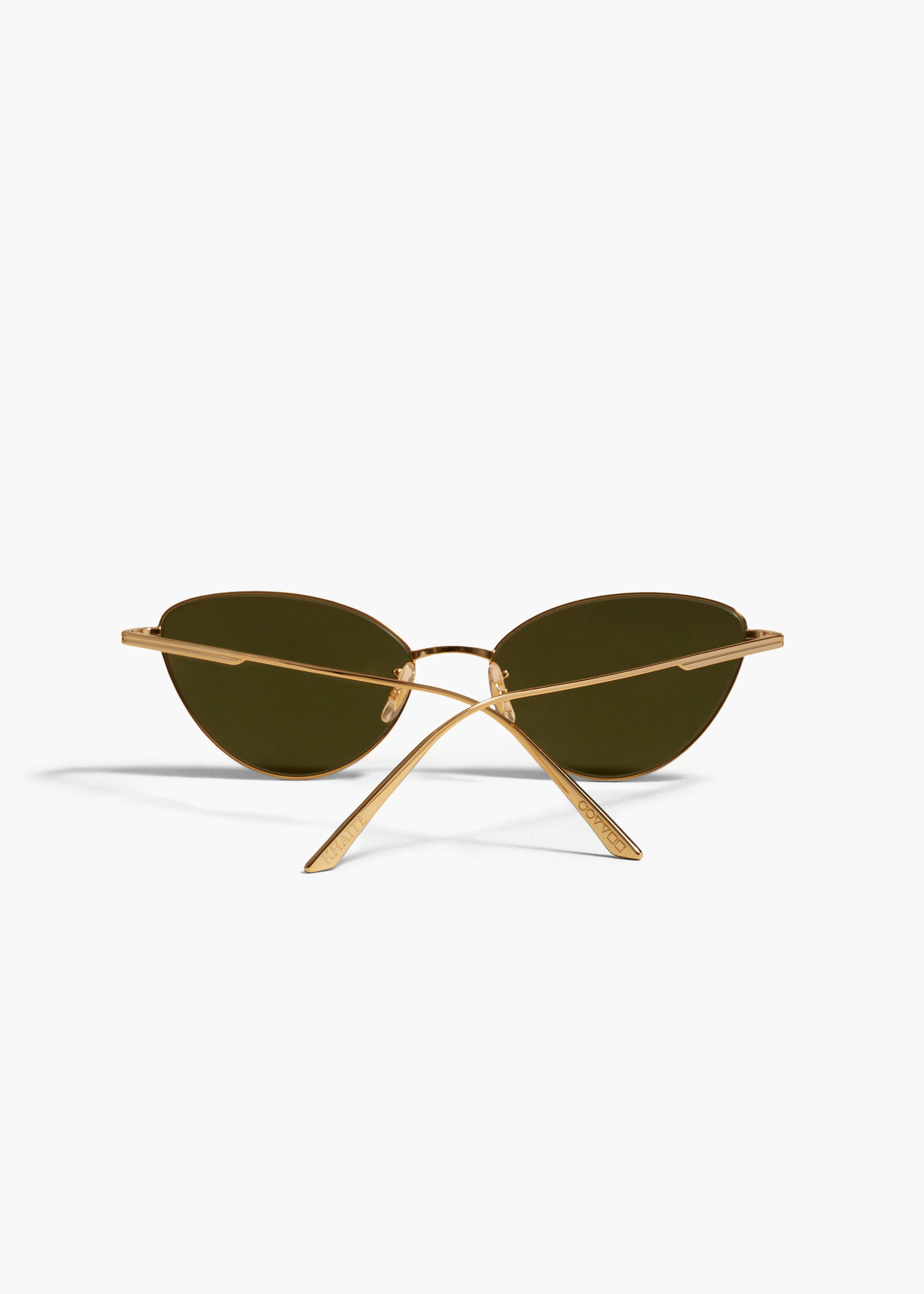 Khaite - x Oliver Peoples 1998C in Gold and Vibrant Green - Image 3