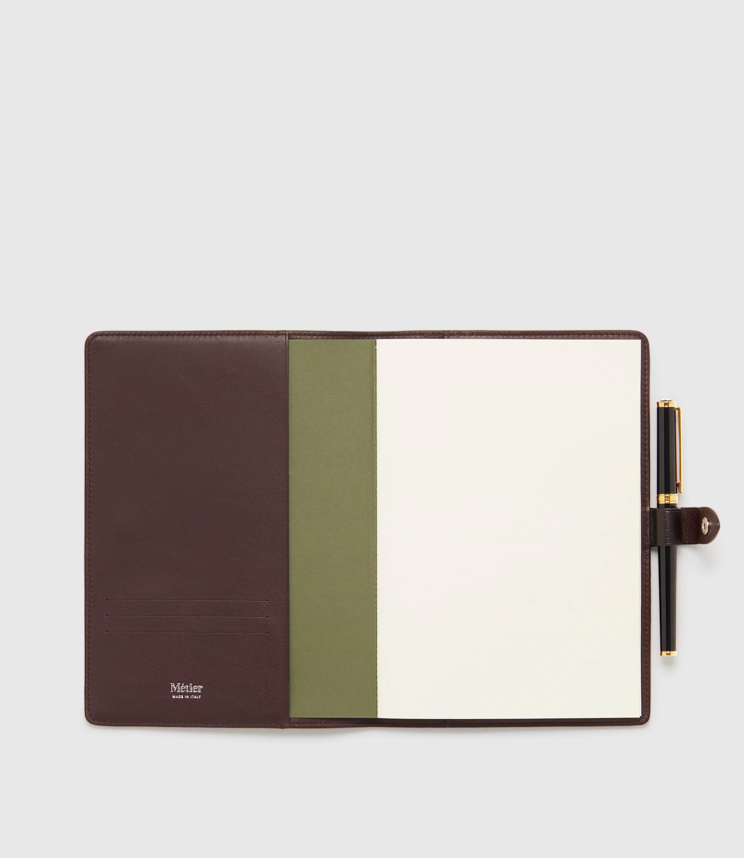 Metier - A5 Notebook Cover Buffalo Cacao - Image 2