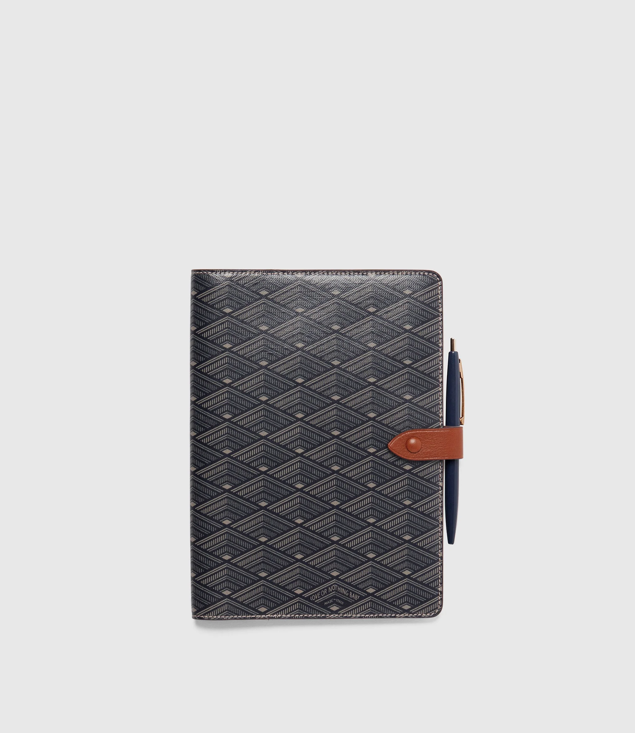 Metier - A5 Notebook Cover Signature Canvas Navy