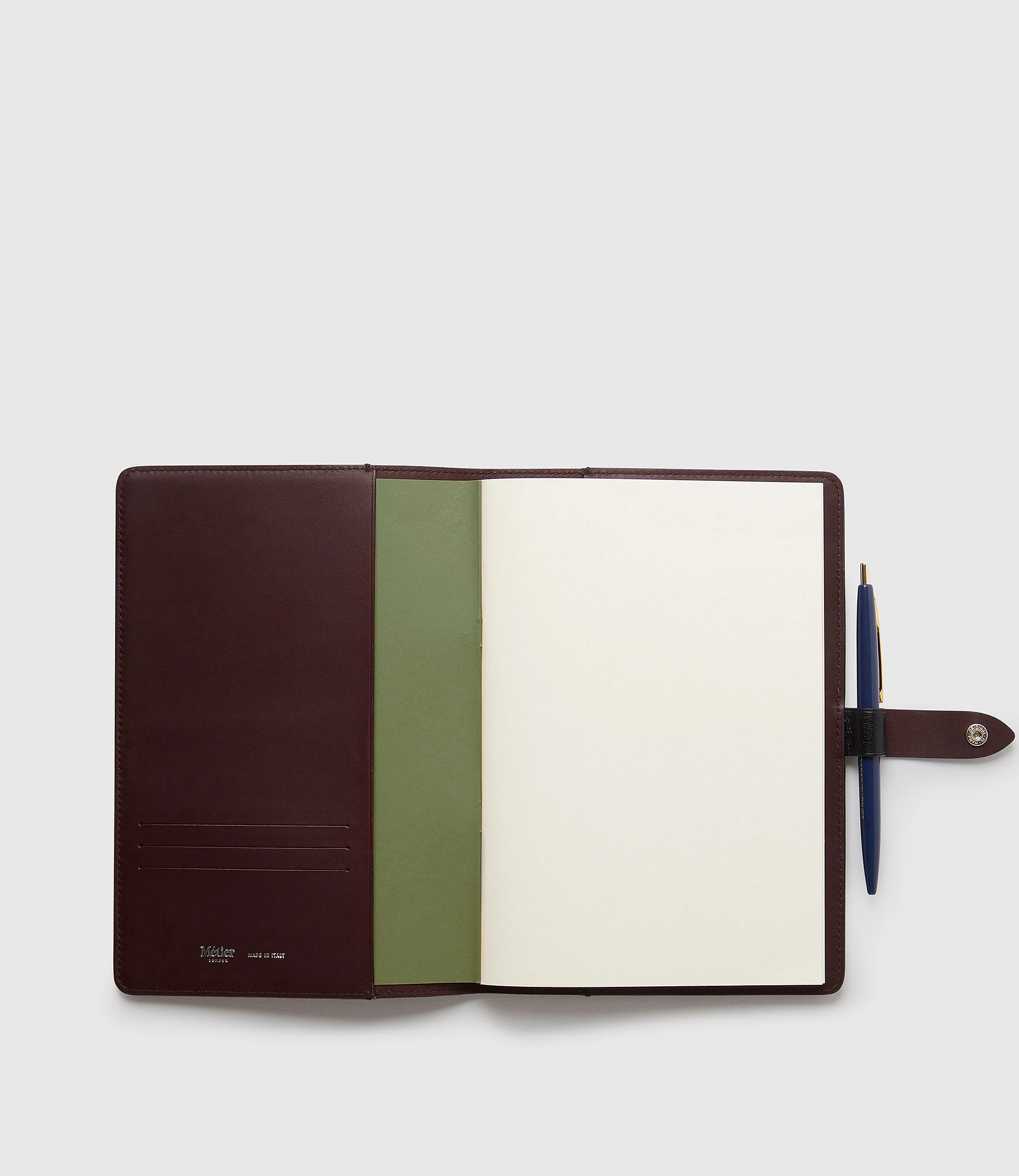 Metier - A5 Notebook Cover Signature Canvas Navy - Image 2