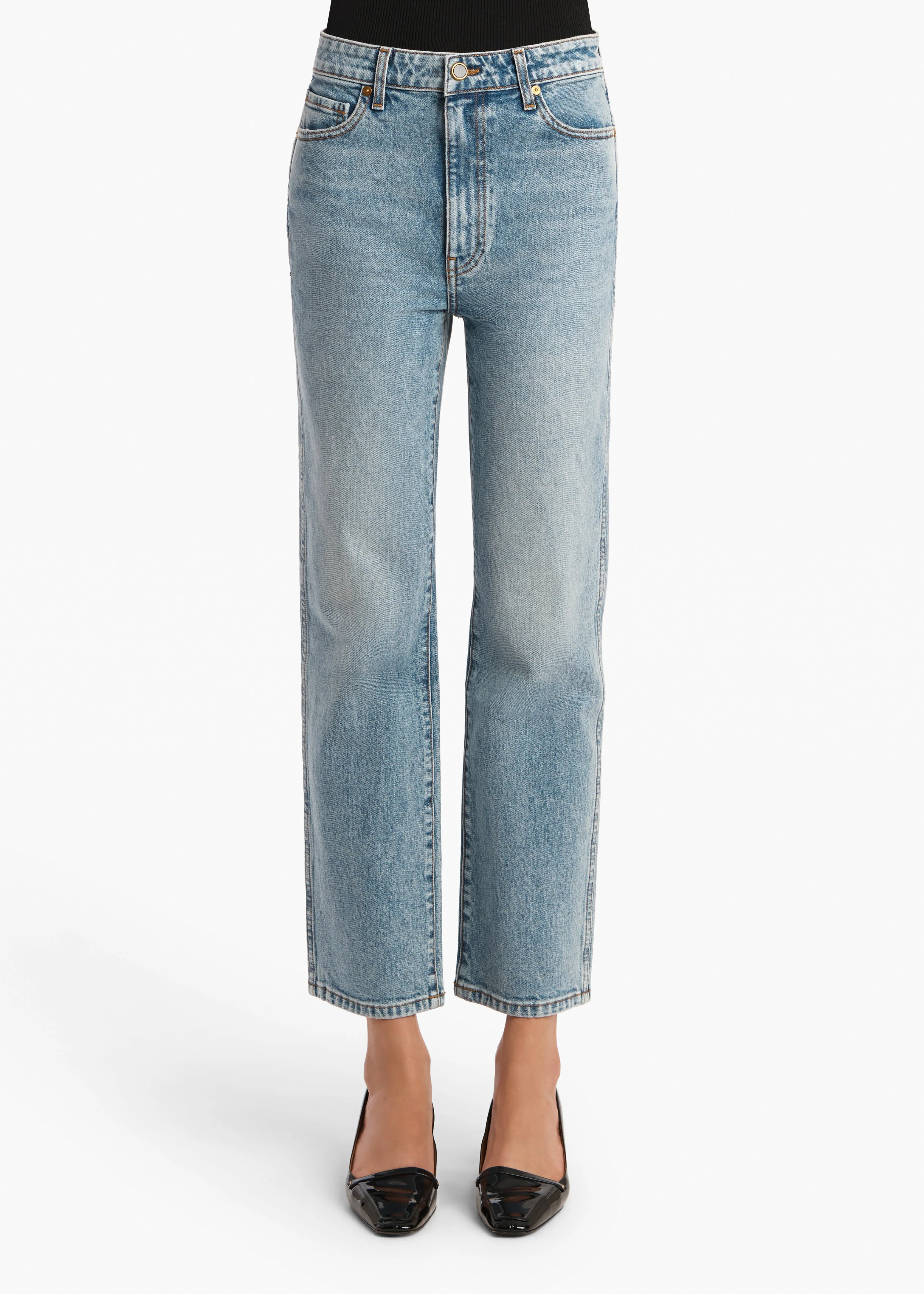 Khaite - Abigail Stretch Jean in Bryce - Image 10