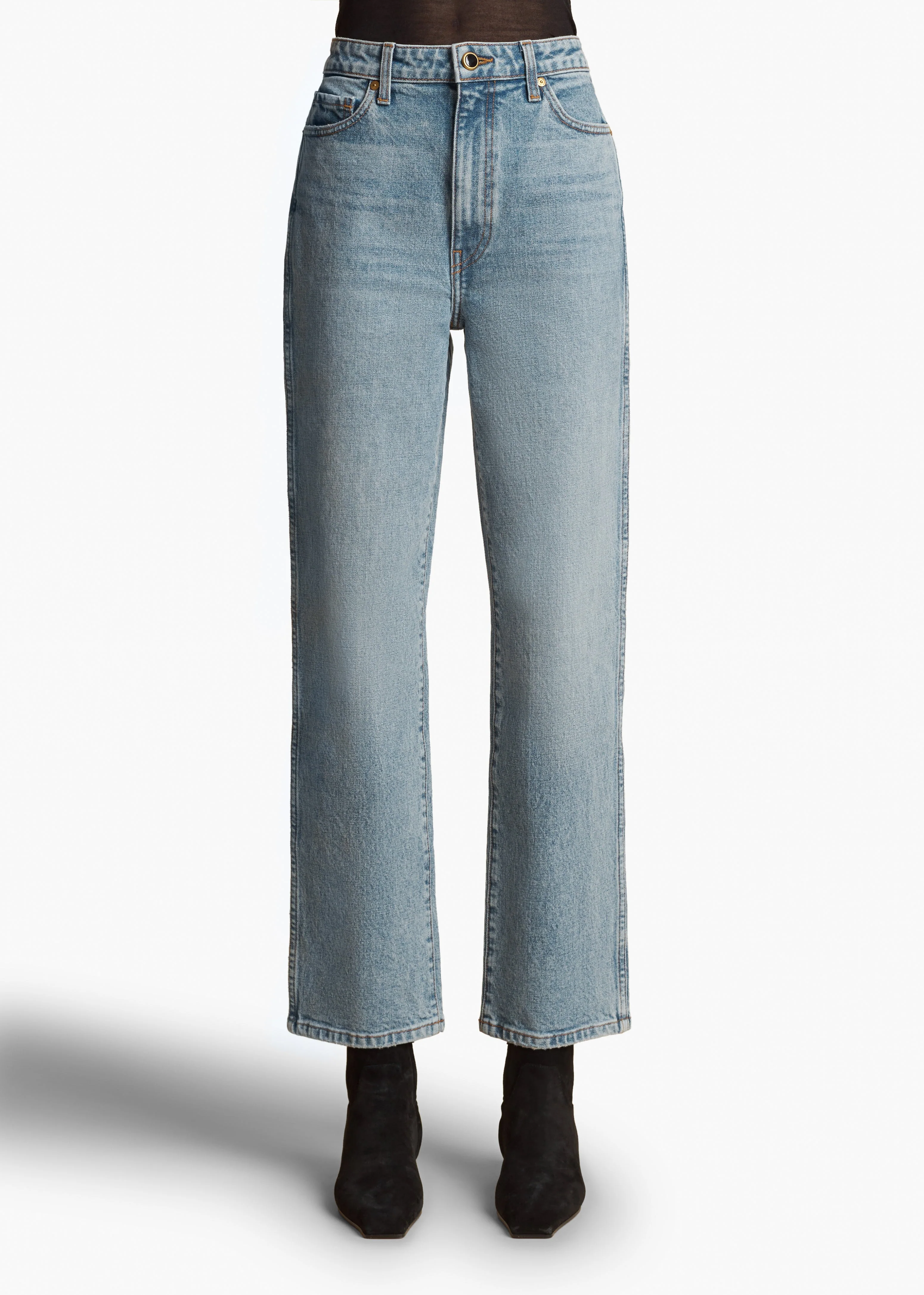 Khaite - Abigail Stretch Jean in Bryce - Image 3