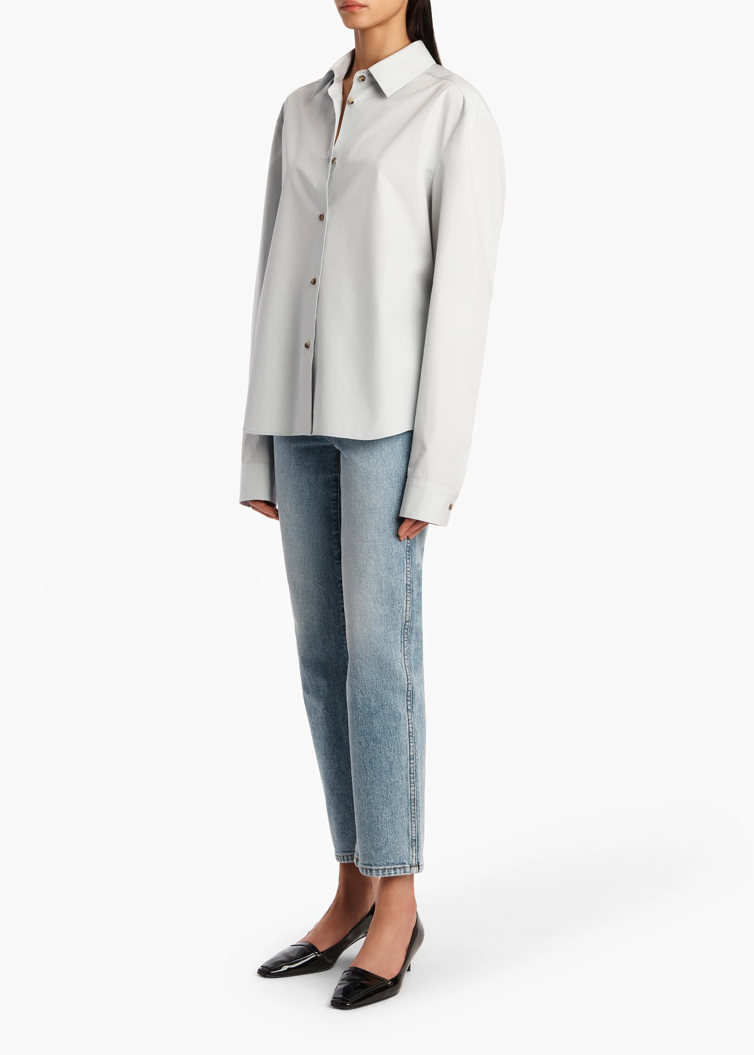 Khaite - Abigail Stretch Jean in Bryce - Image 9