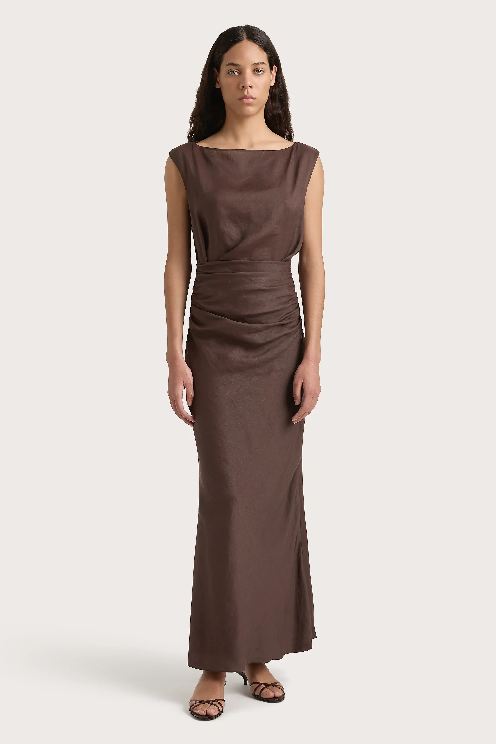 Faithfull - Adelia Maxi Dress Bistre - Final Sale