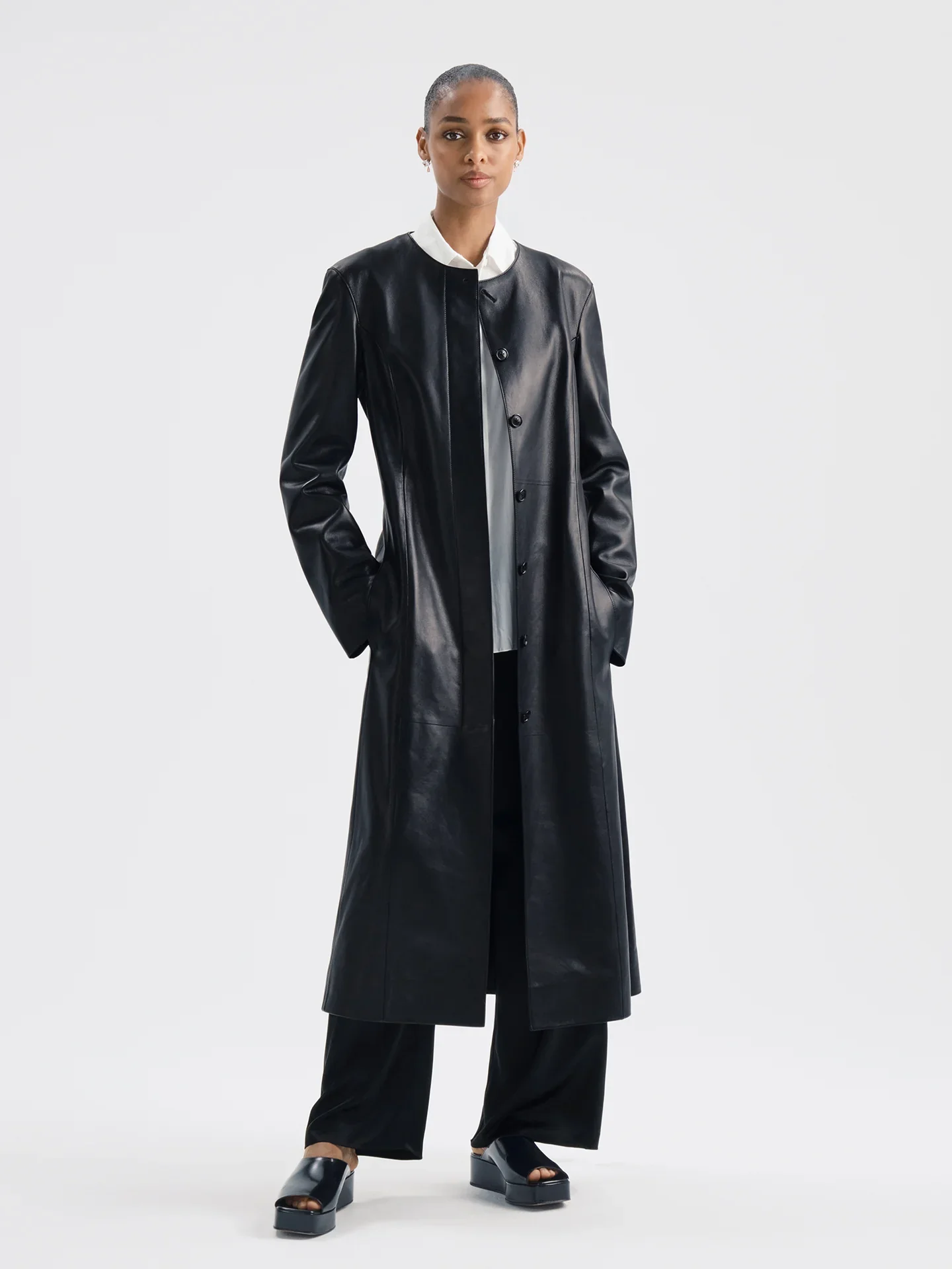 Aflalo - Affine Coat in Leather - Image 5