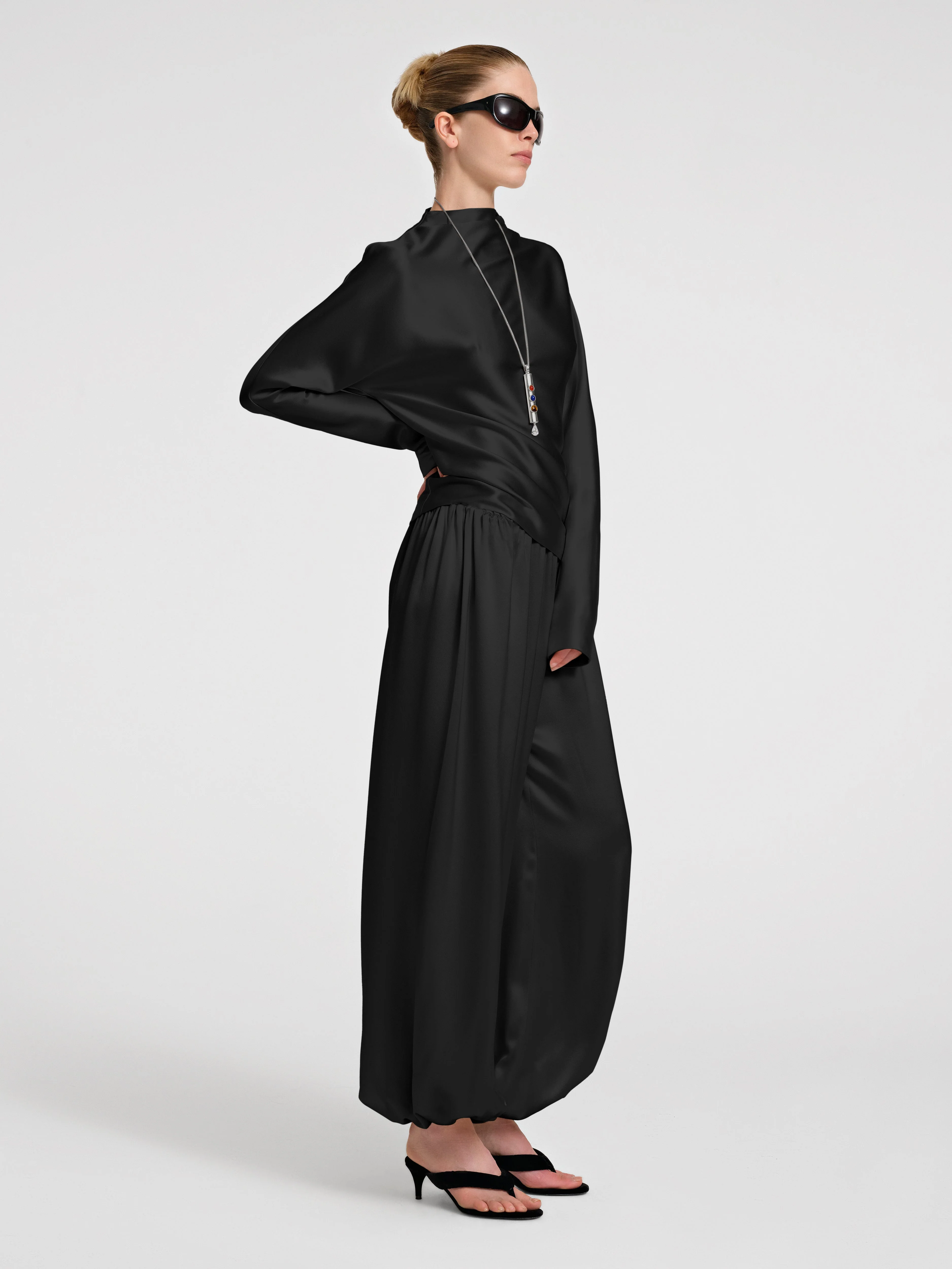 Aflalo - Elena Pant in Silk