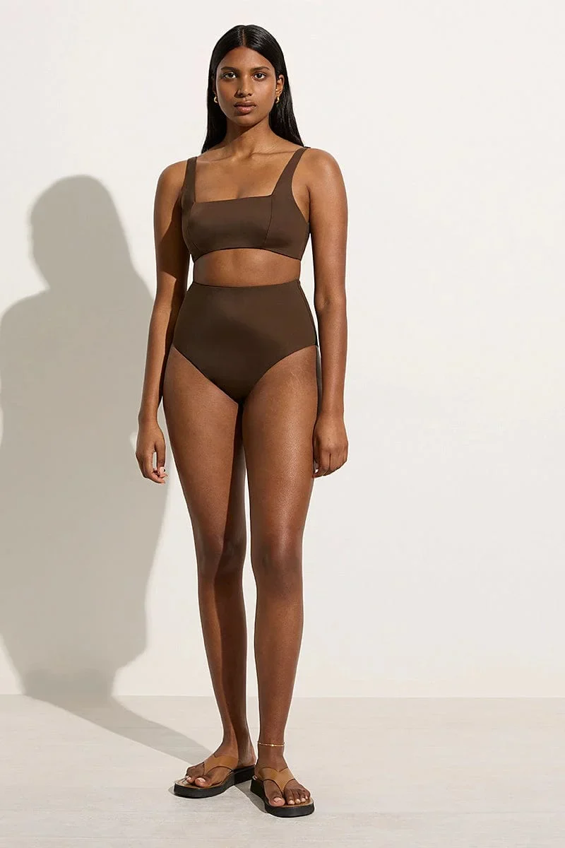 Faithfull - Afonso Bikini Bottom Coffee - Final Sale - Image 3