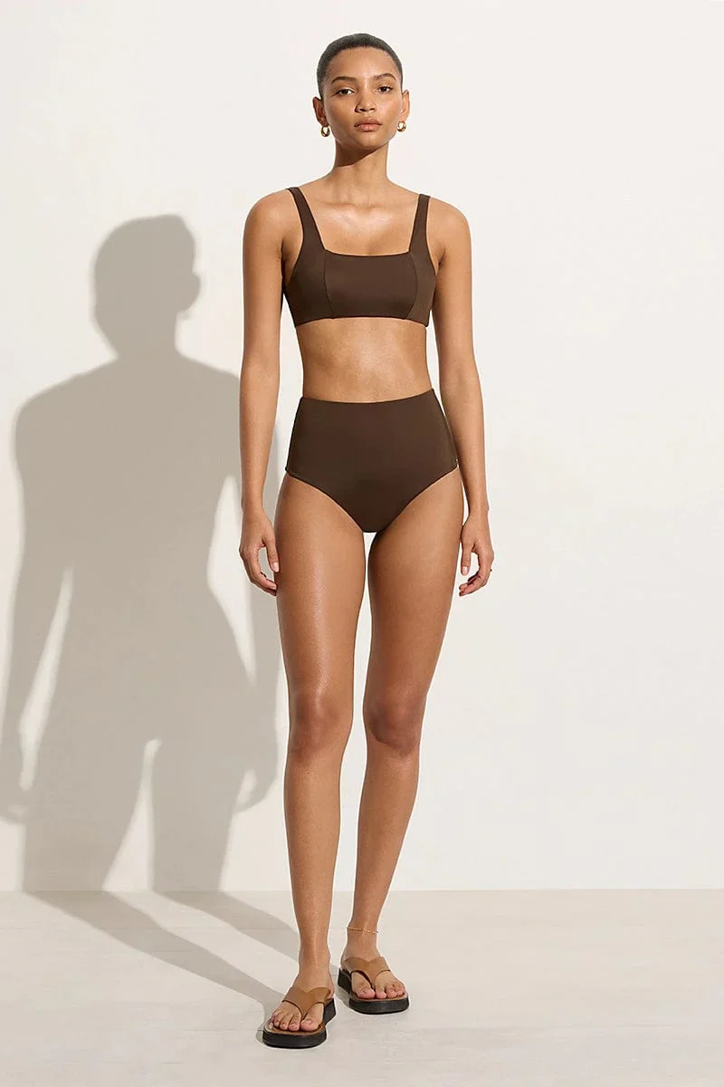 Faithfull - Afonso Bikini Bottom Coffee - Final Sale - Image 6