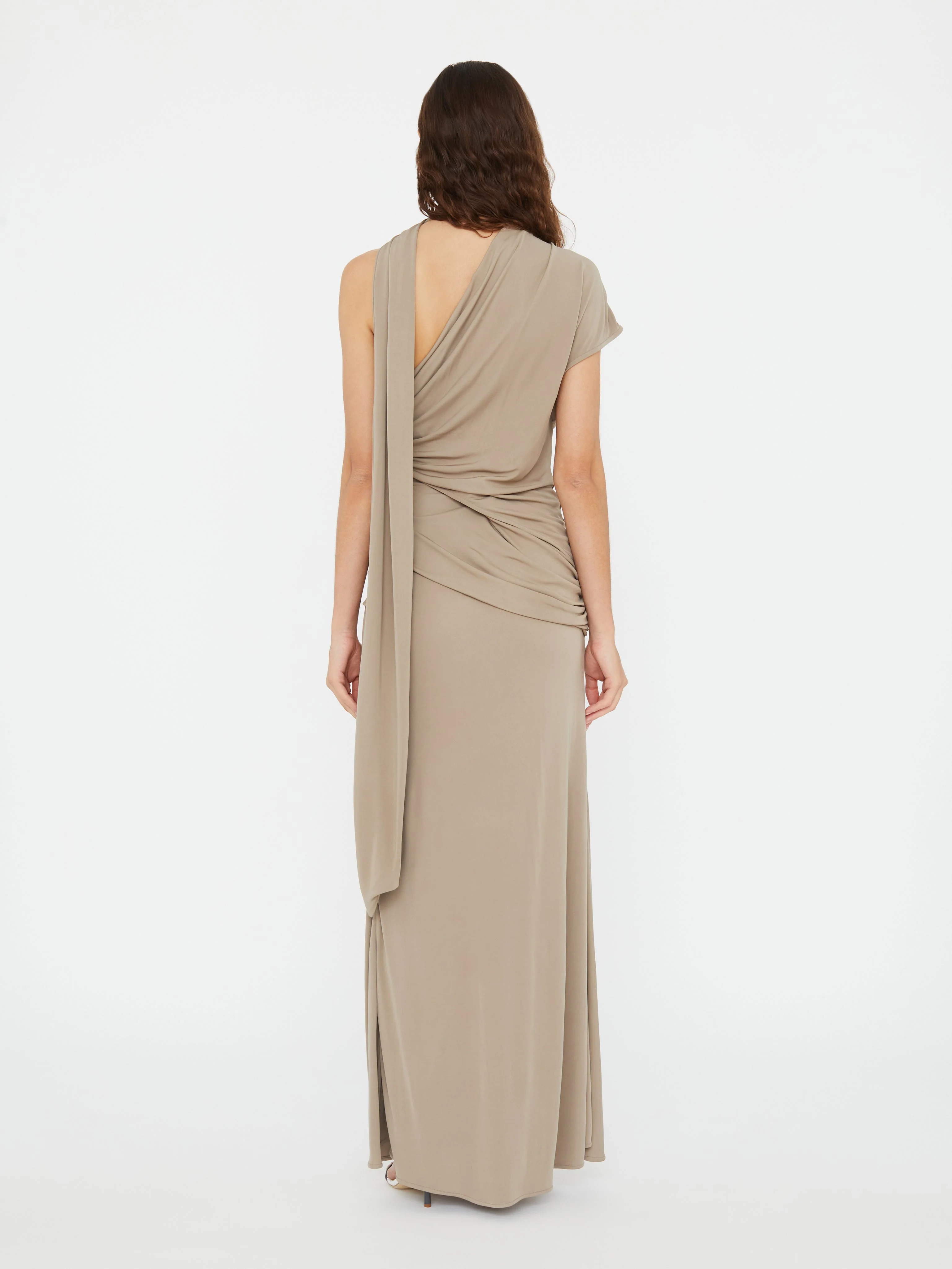 Christopher Esber - Aiba Draped Jersey Skirt - Image 4