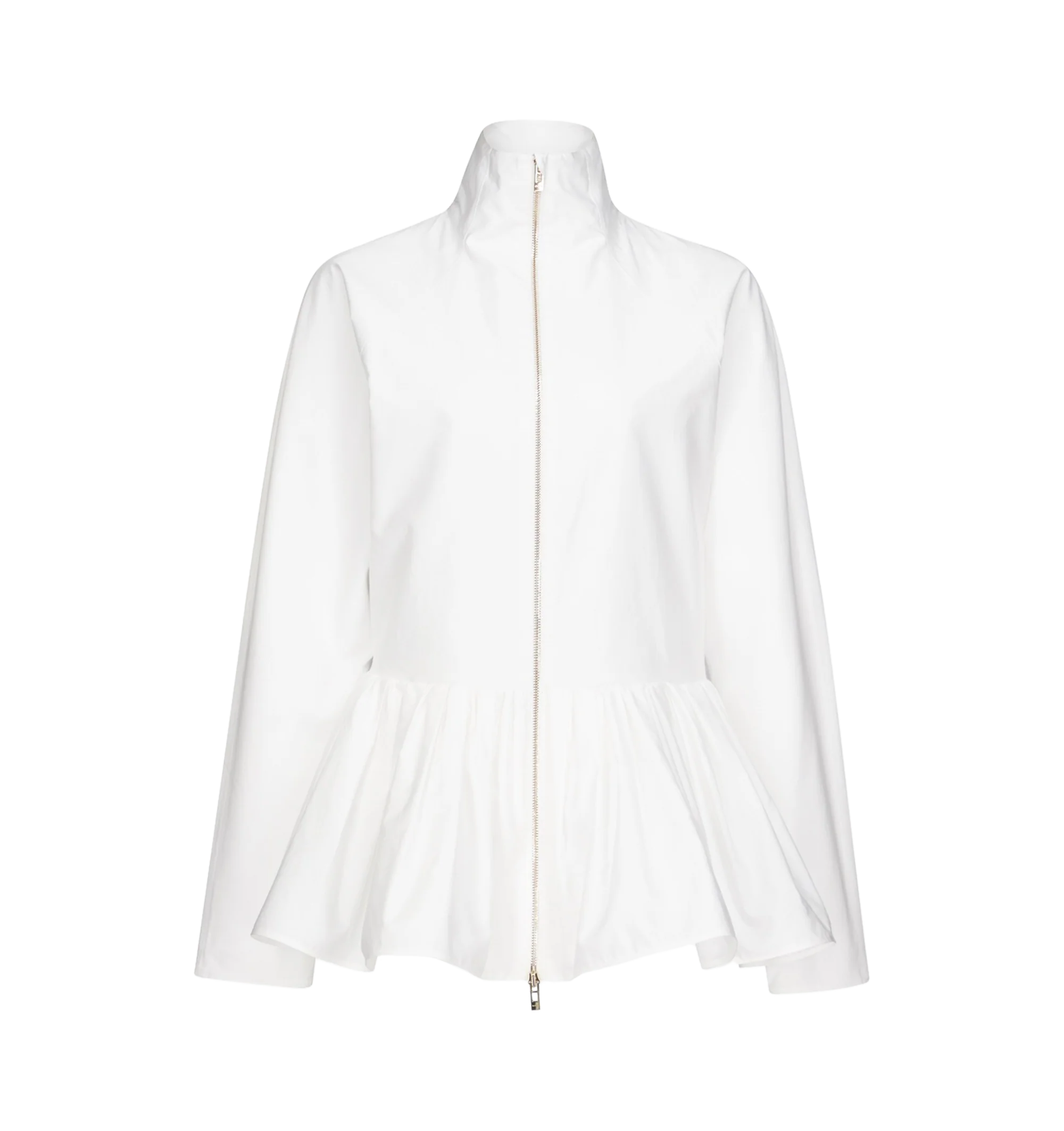 Alaïa - Cotton Peplum Jacket