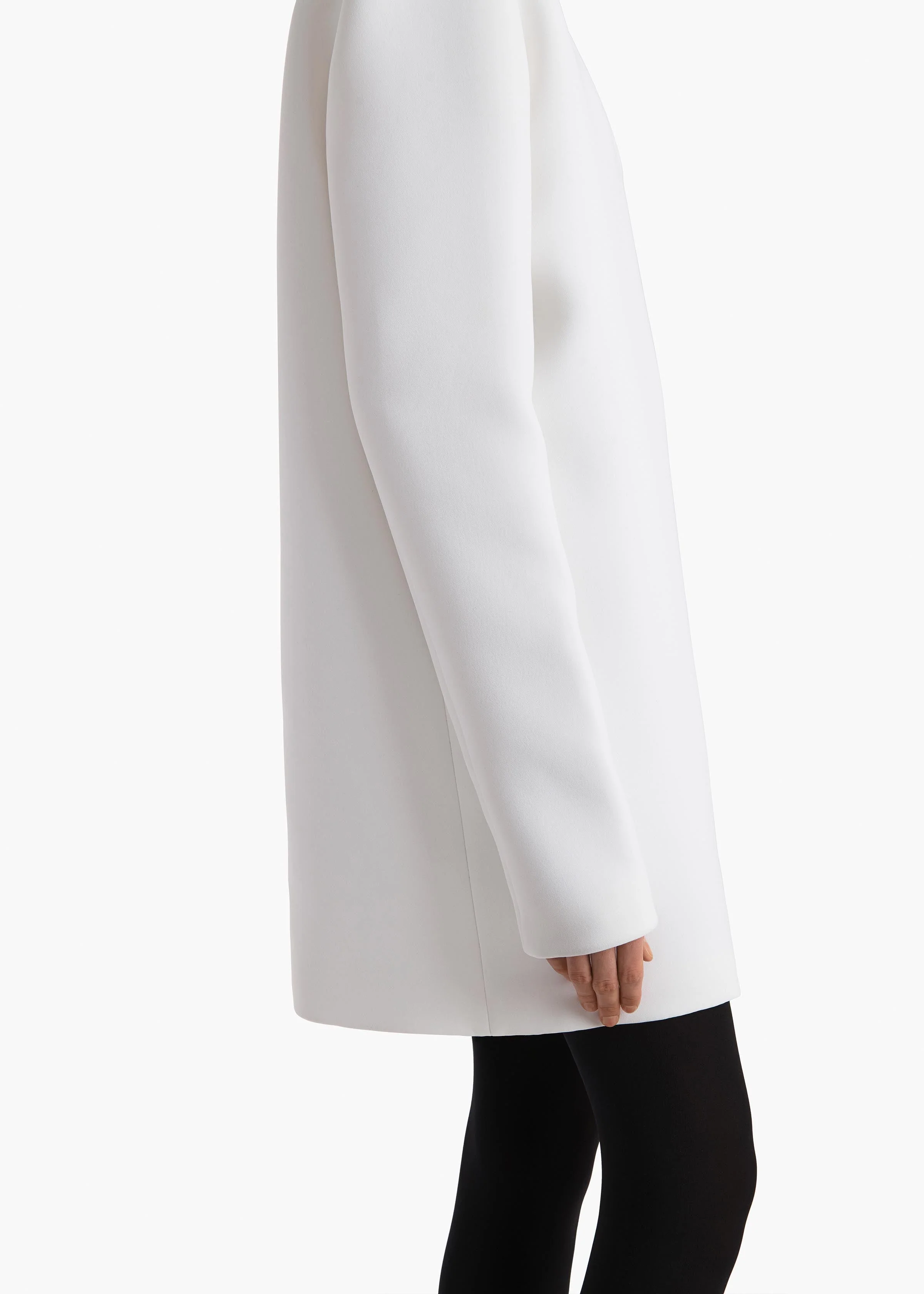 Khaite - Aleena Dress in Chalk - Image 6
