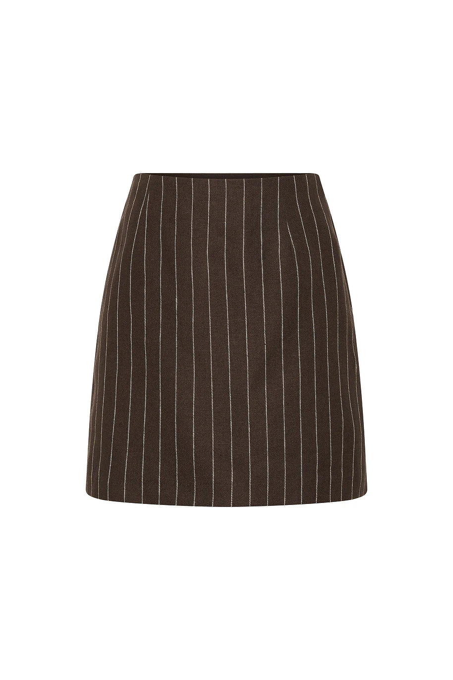 Posse - ALICE SKIRT - CHOCOLATE CREAM PINSTRIPE - Image 4