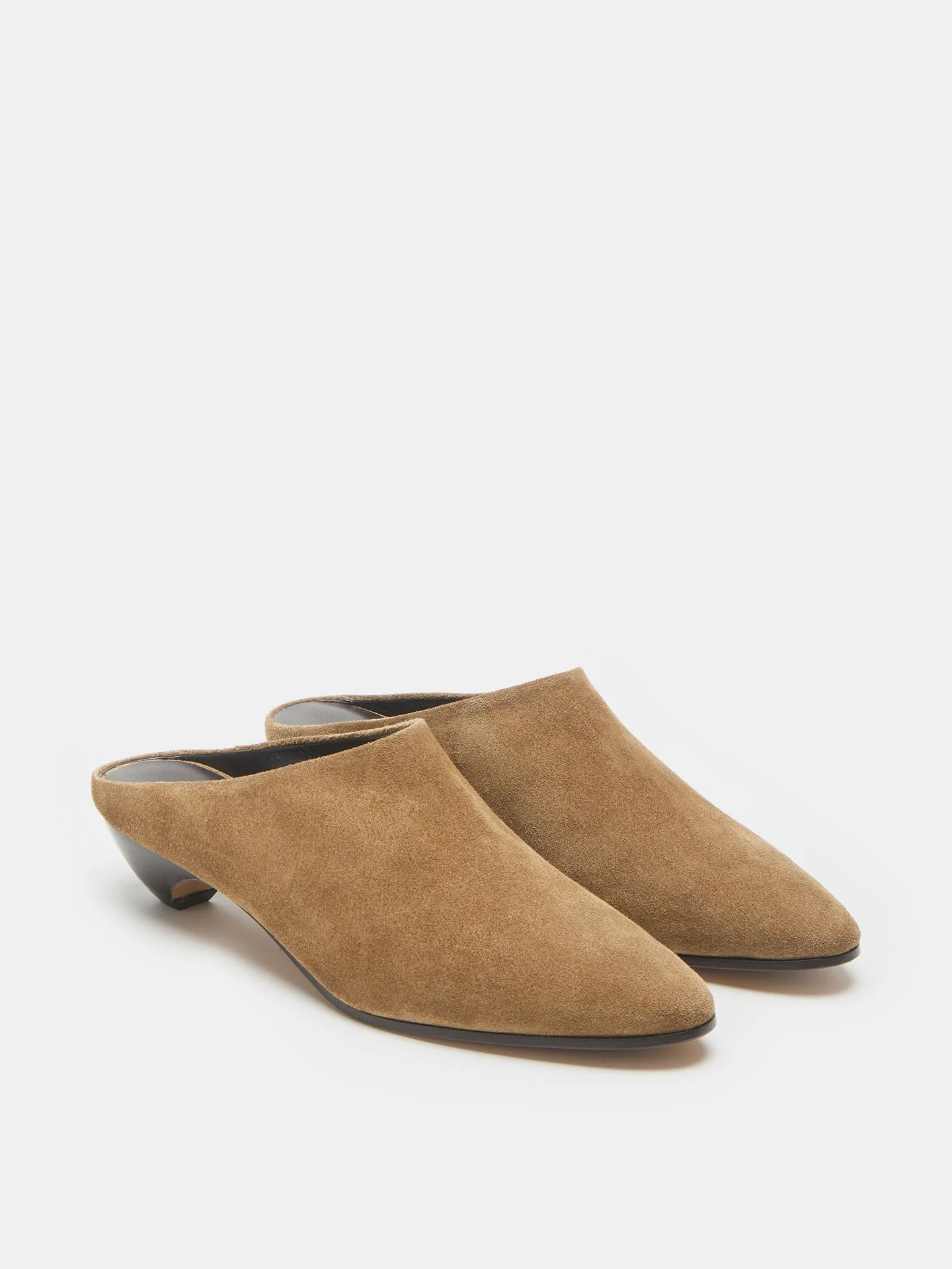 Le Monde Beryl - Allegra Mule / Suede Taupe - Image 2