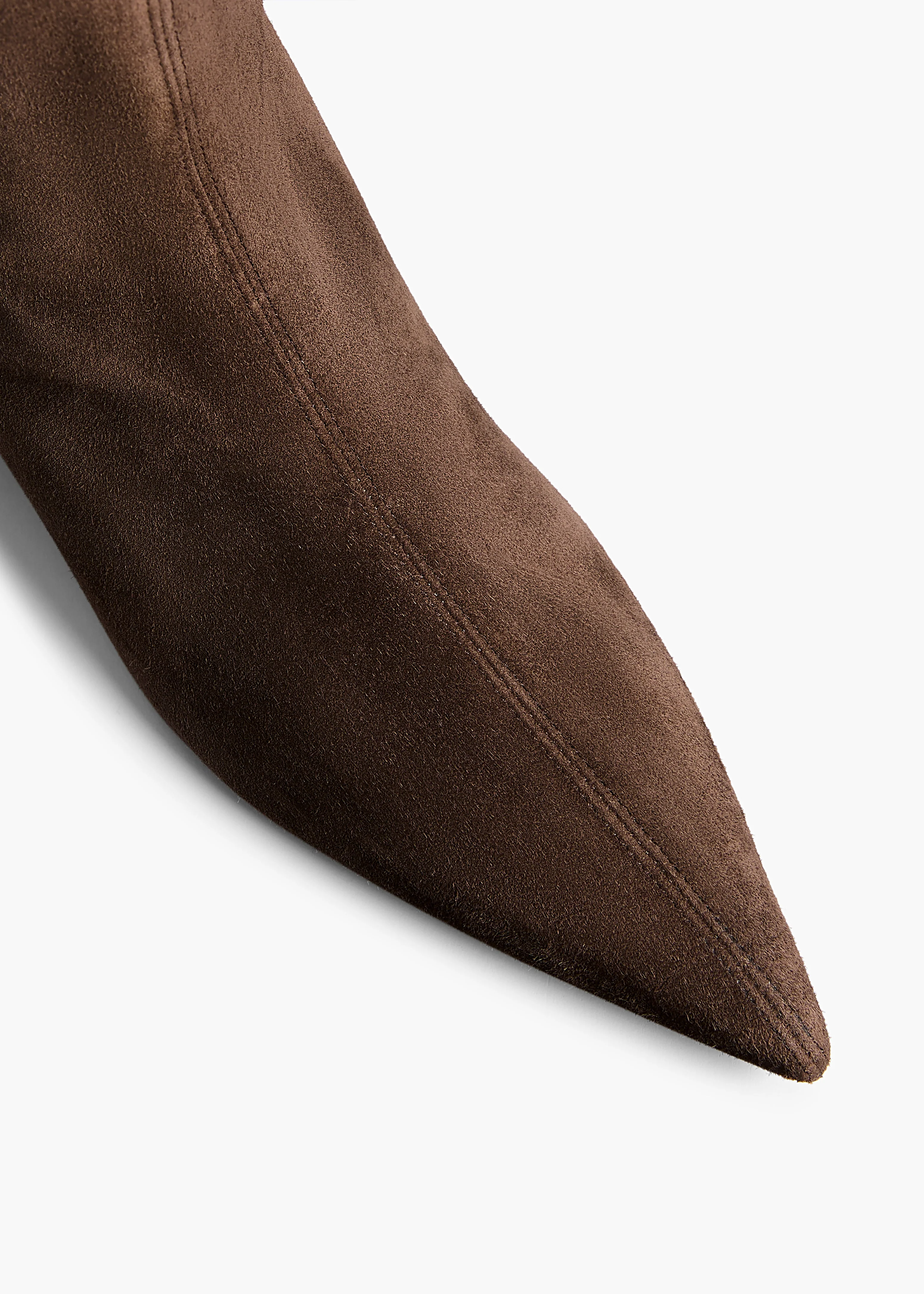 Khaite - Andee Knee - High Boot in Ebano Suede - Image 4
