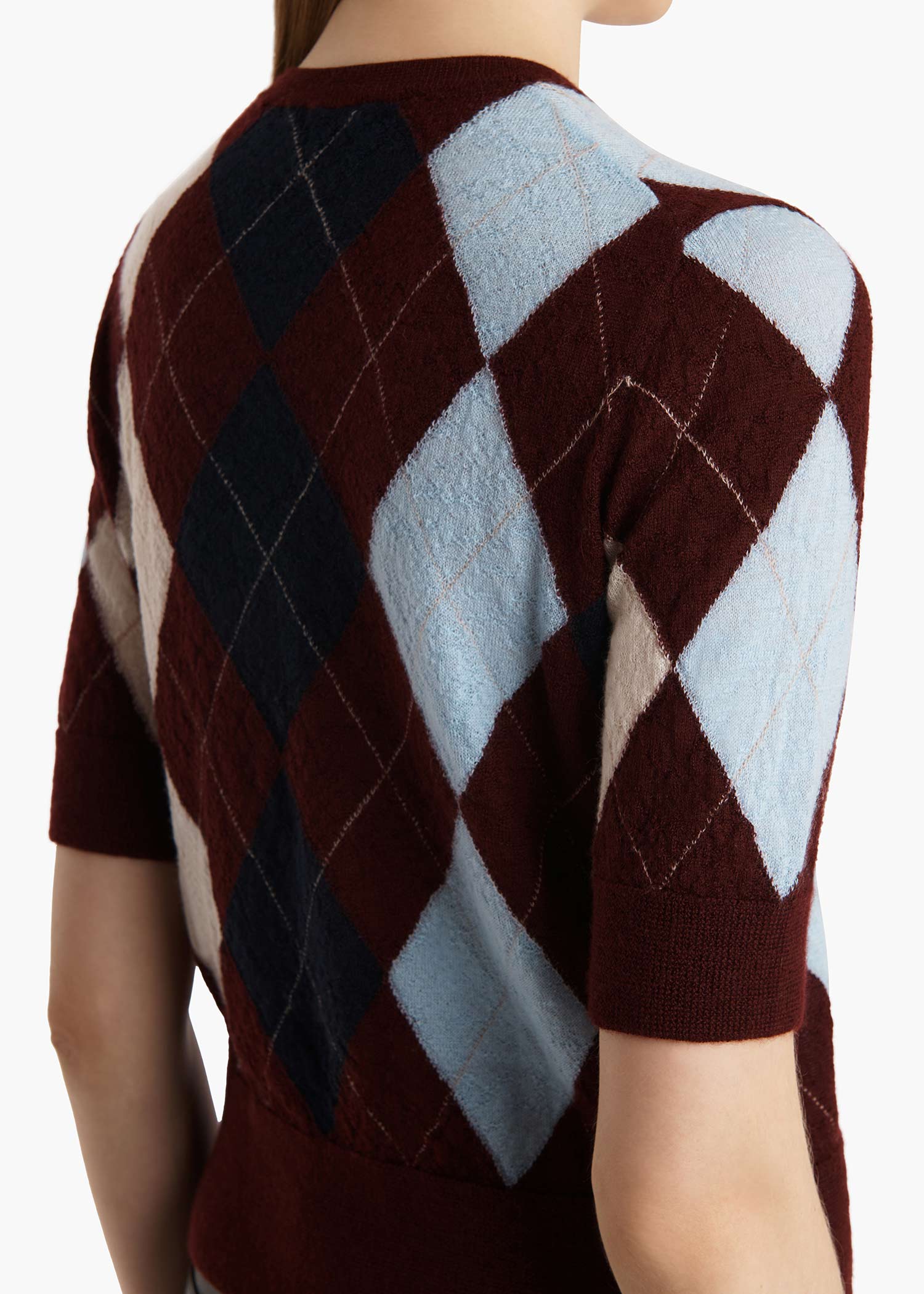 Khaite - Anders Top in Merlot Multi - Image 13