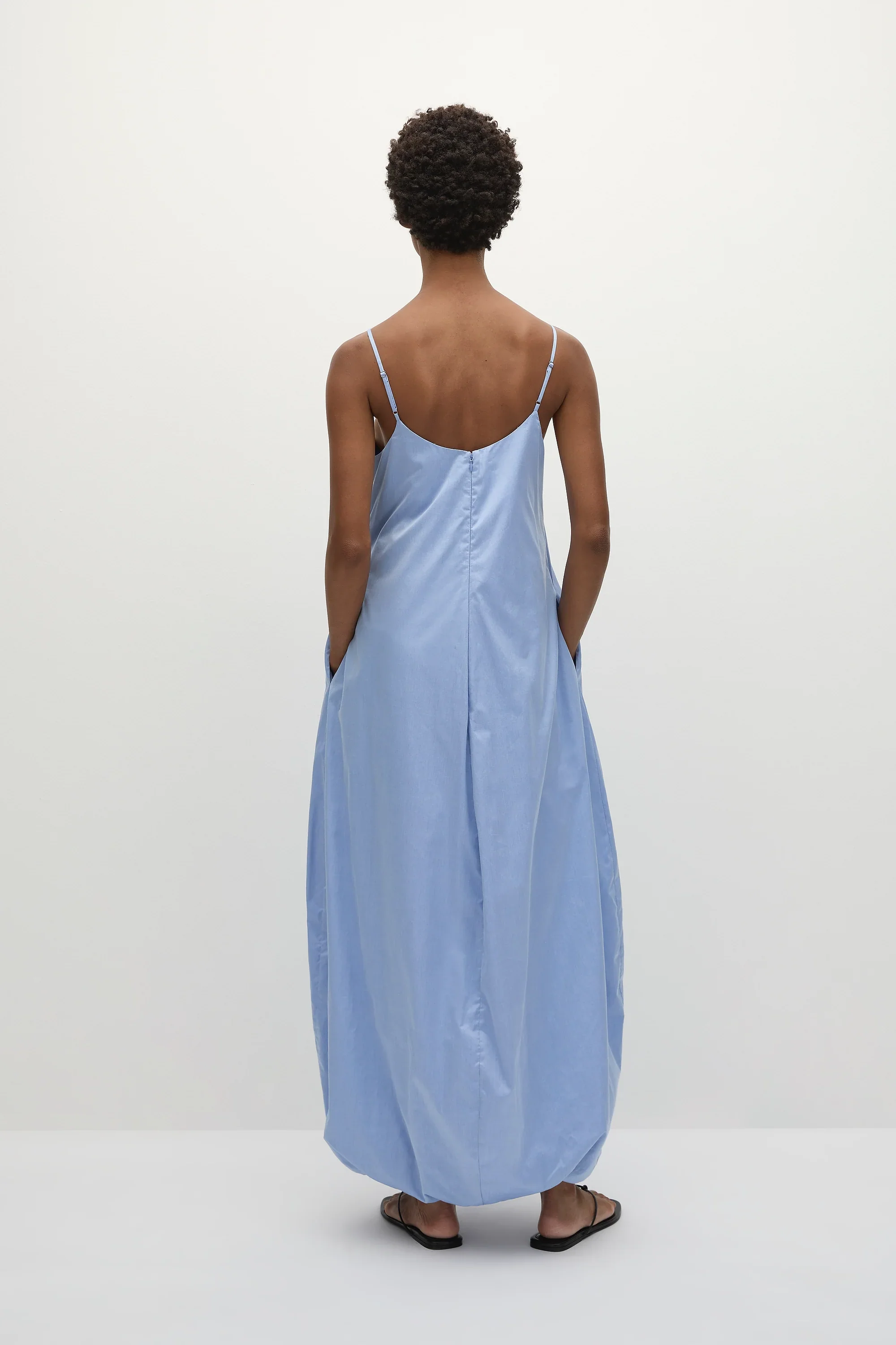 Faithfull - Aniela Maxi Dress Soft Blue - Final Sale - Image 5