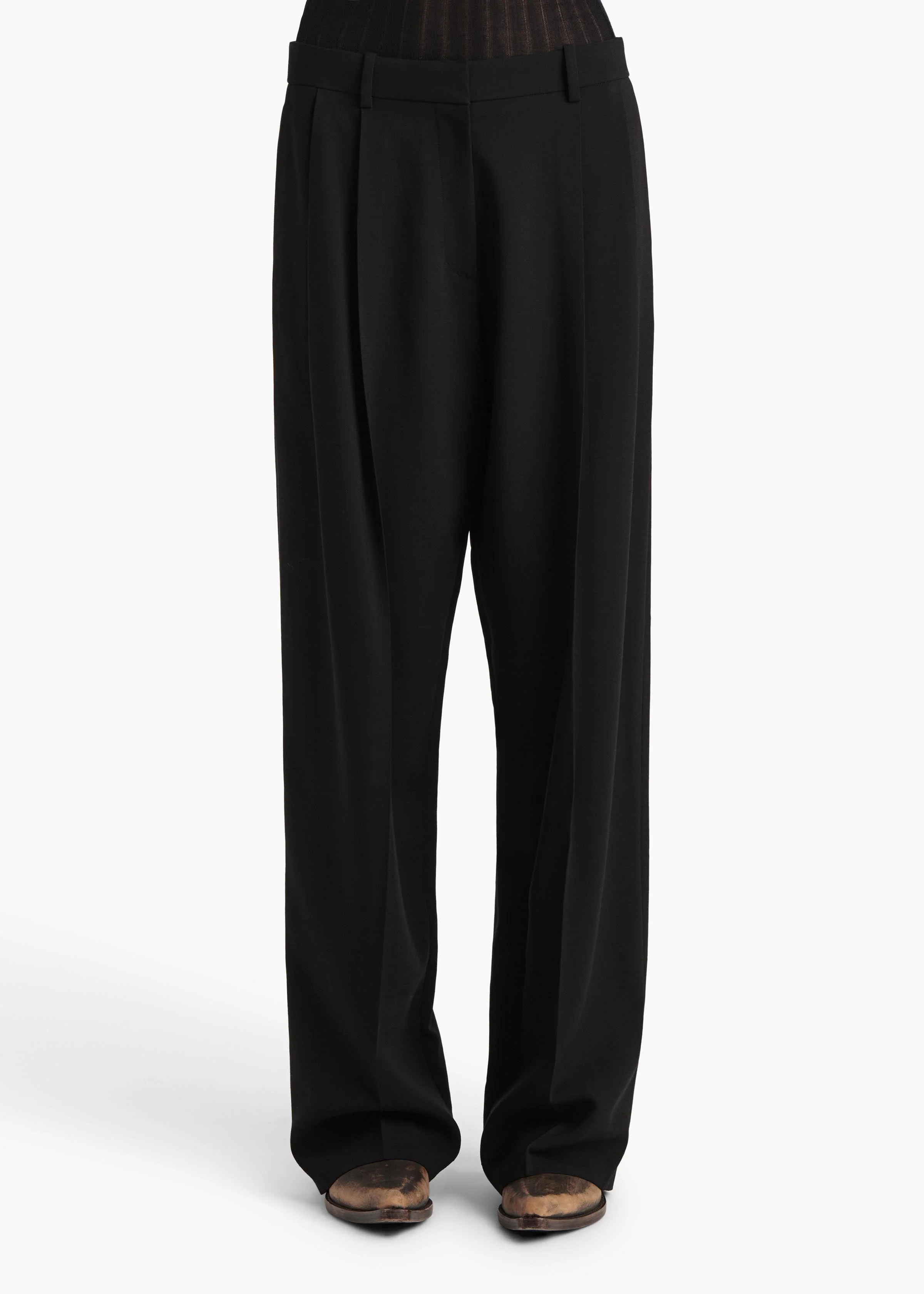 Khaite - August Pant in Black - Image 3