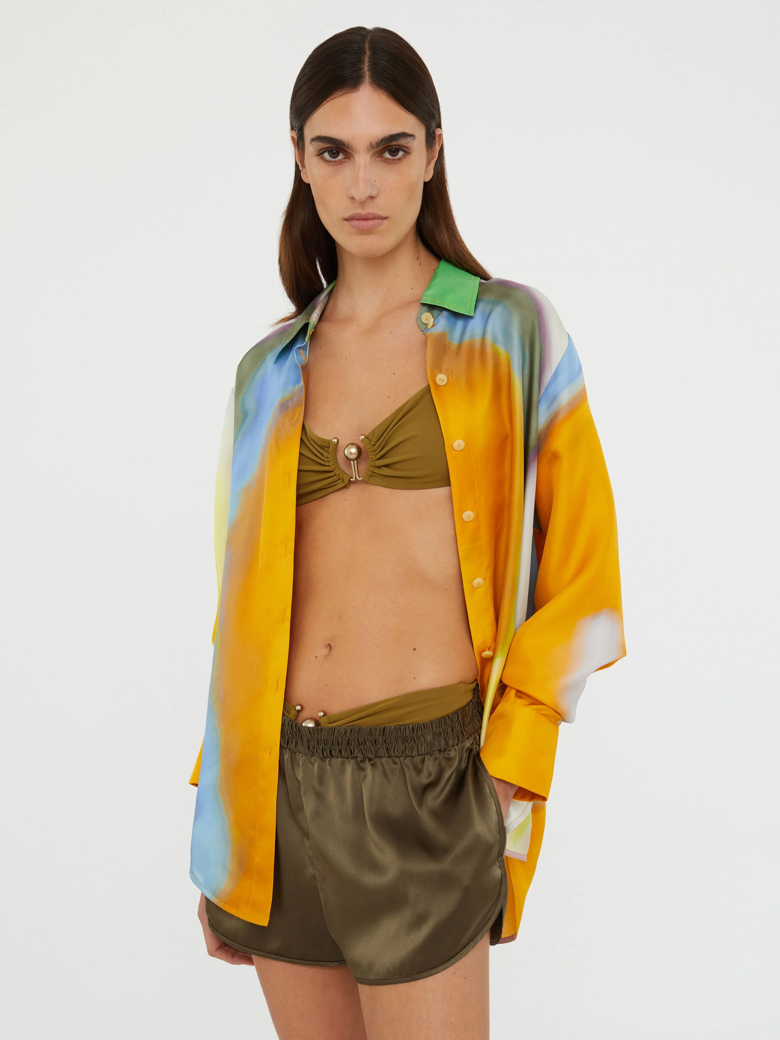 Christopher Esber - Aura Silk Slim Shirt