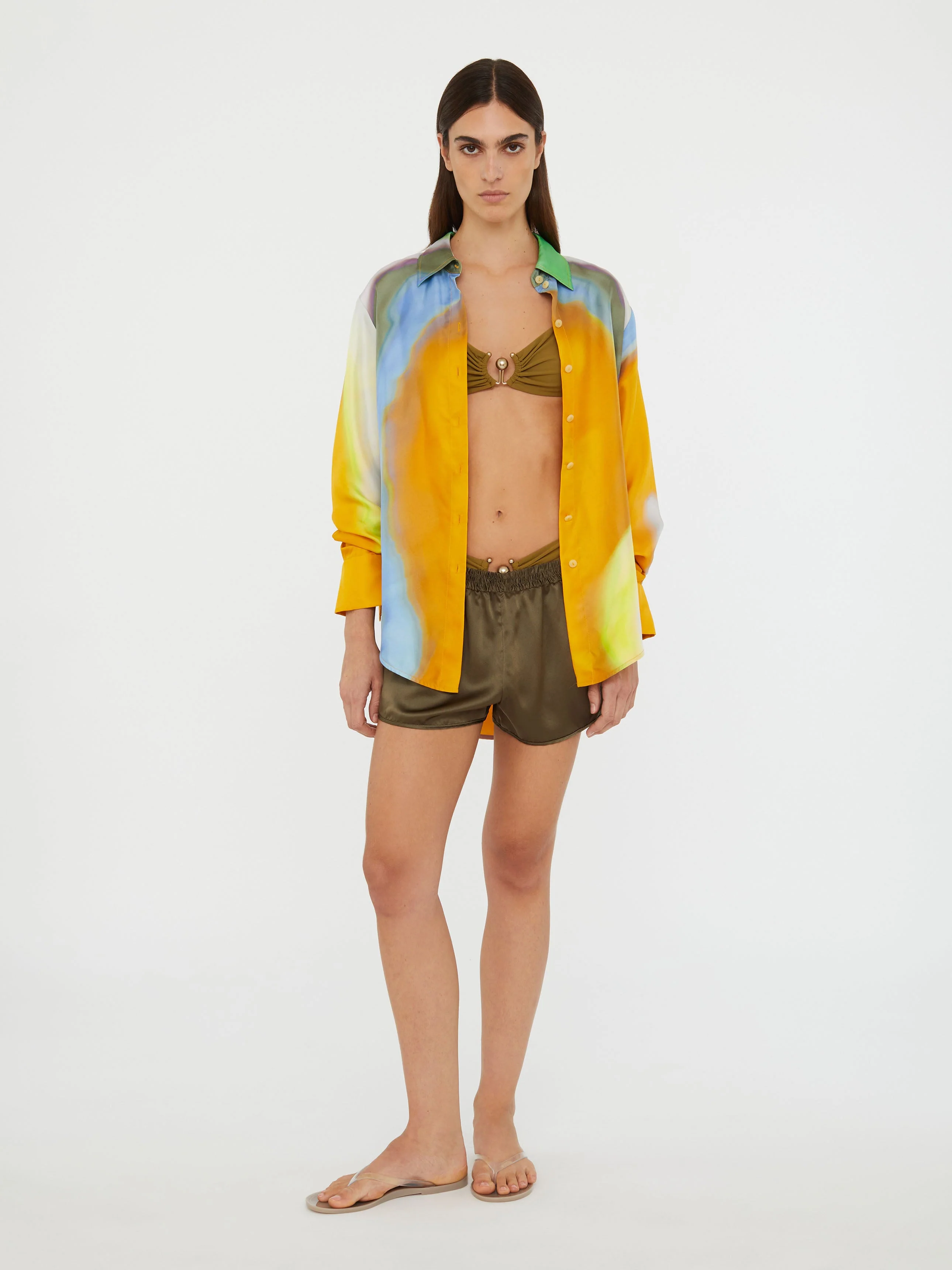 Christopher Esber - Aura Silk Slim Shirt - Image 5