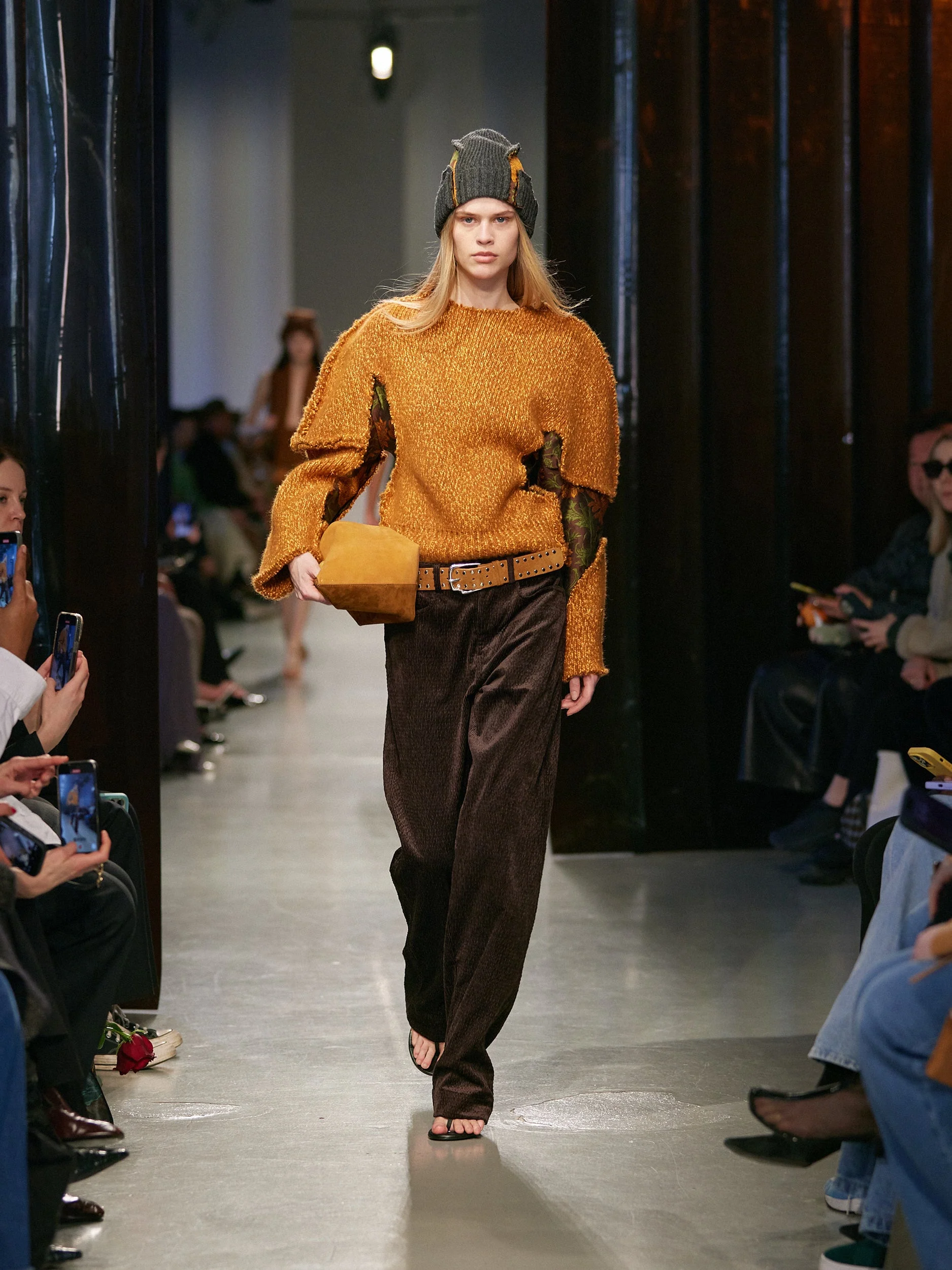 Christopher Esber - Ava Sateen Corduroy Jean - Image 2