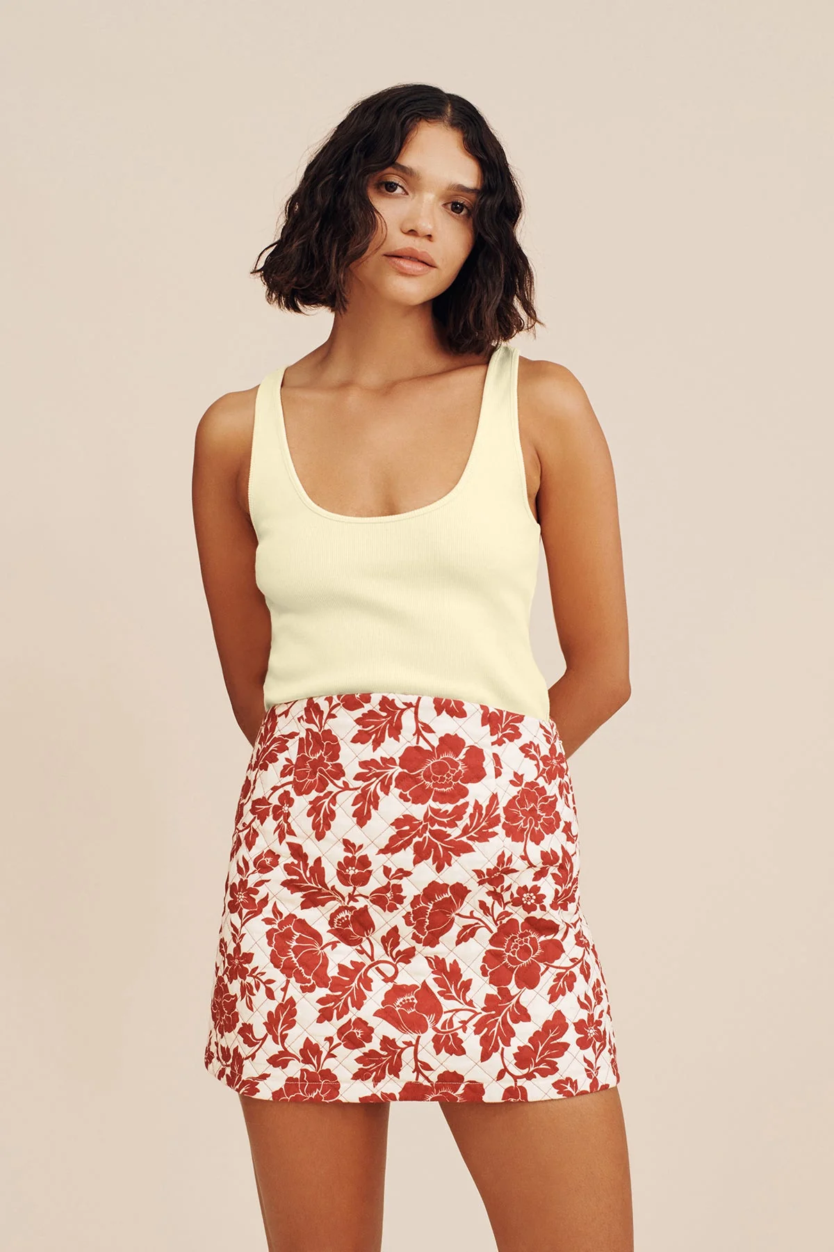 Posse - AXEL SCOOP TANK - BUTTER YELLOW - Image 2