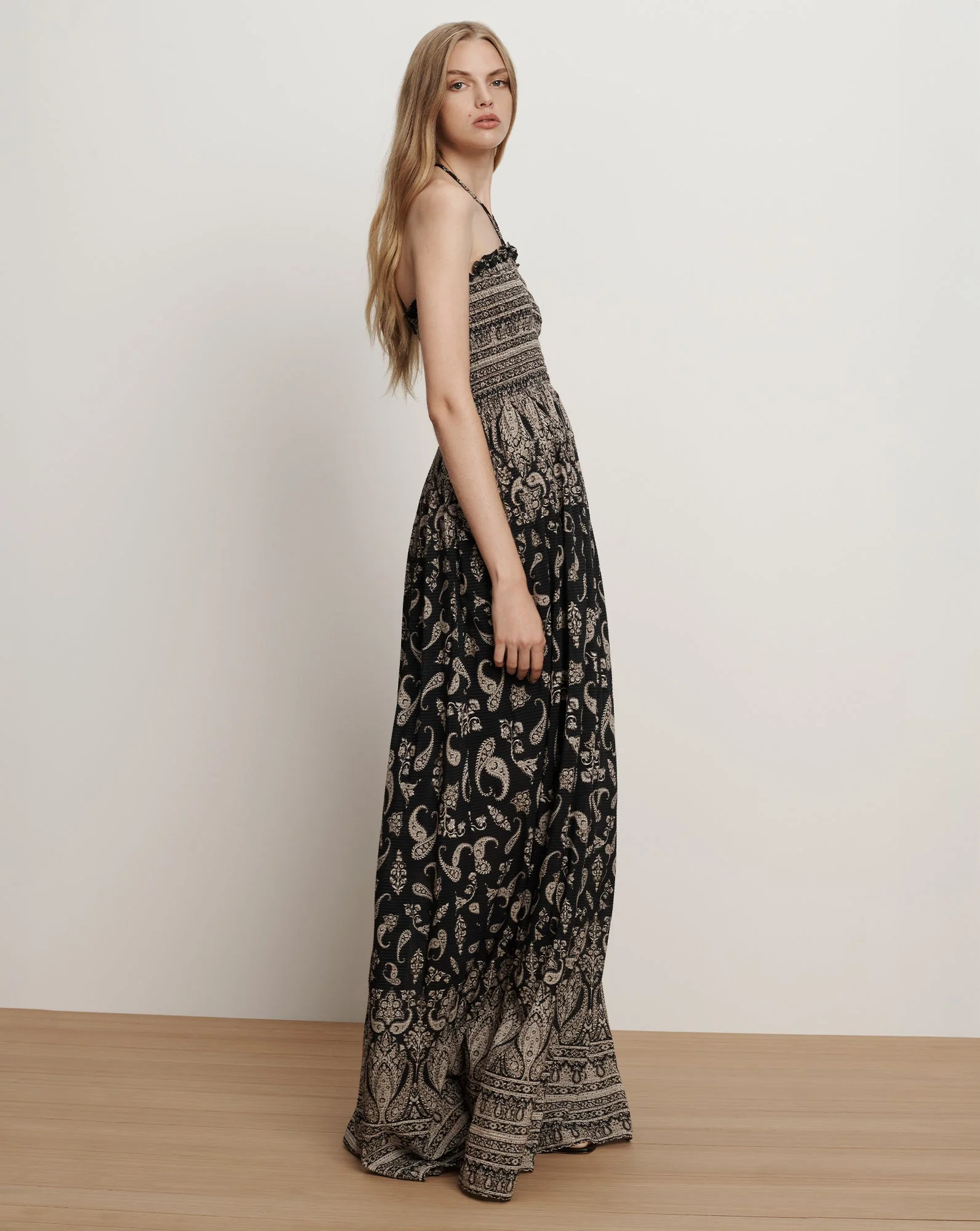Veronica Beard - Ayanna Halter Maxi Dress - Image 3
