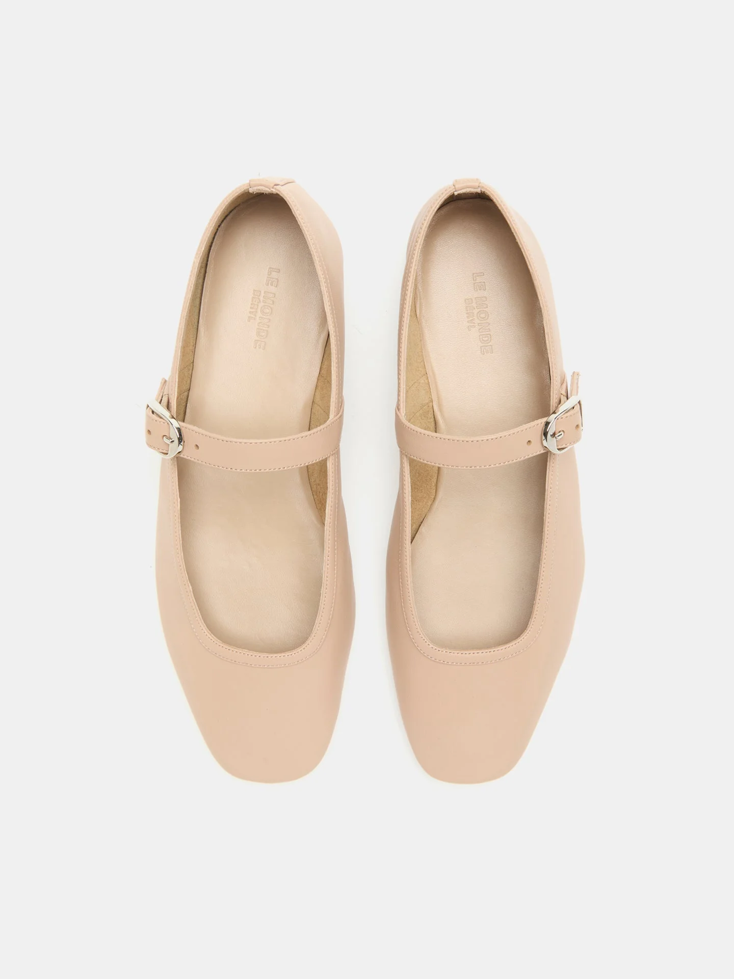 Le Monde Beryl - Ballet Mary Jane / Fawn Leather - Image 3