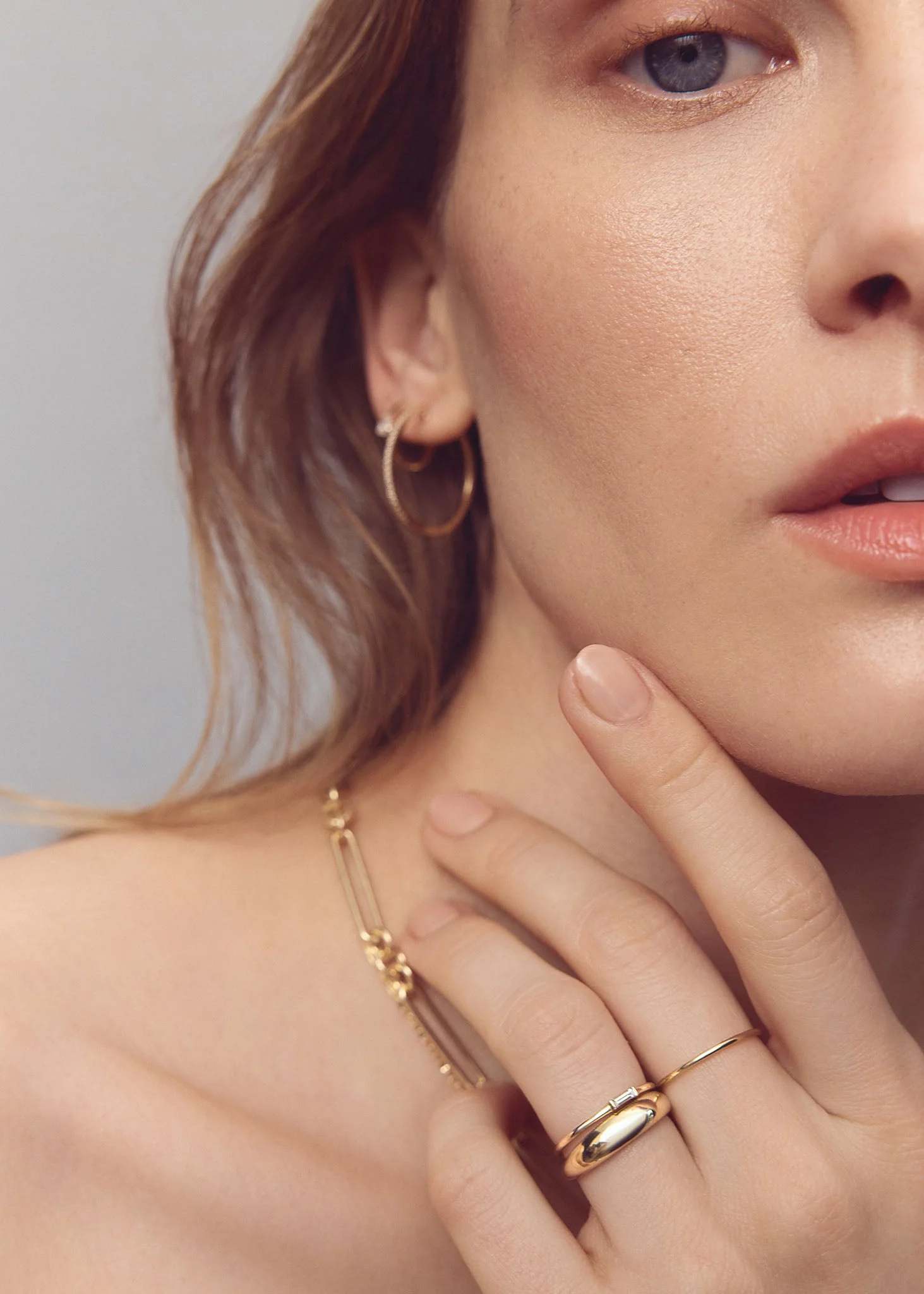Kinn - Barely There Stacking Ring - Image 2