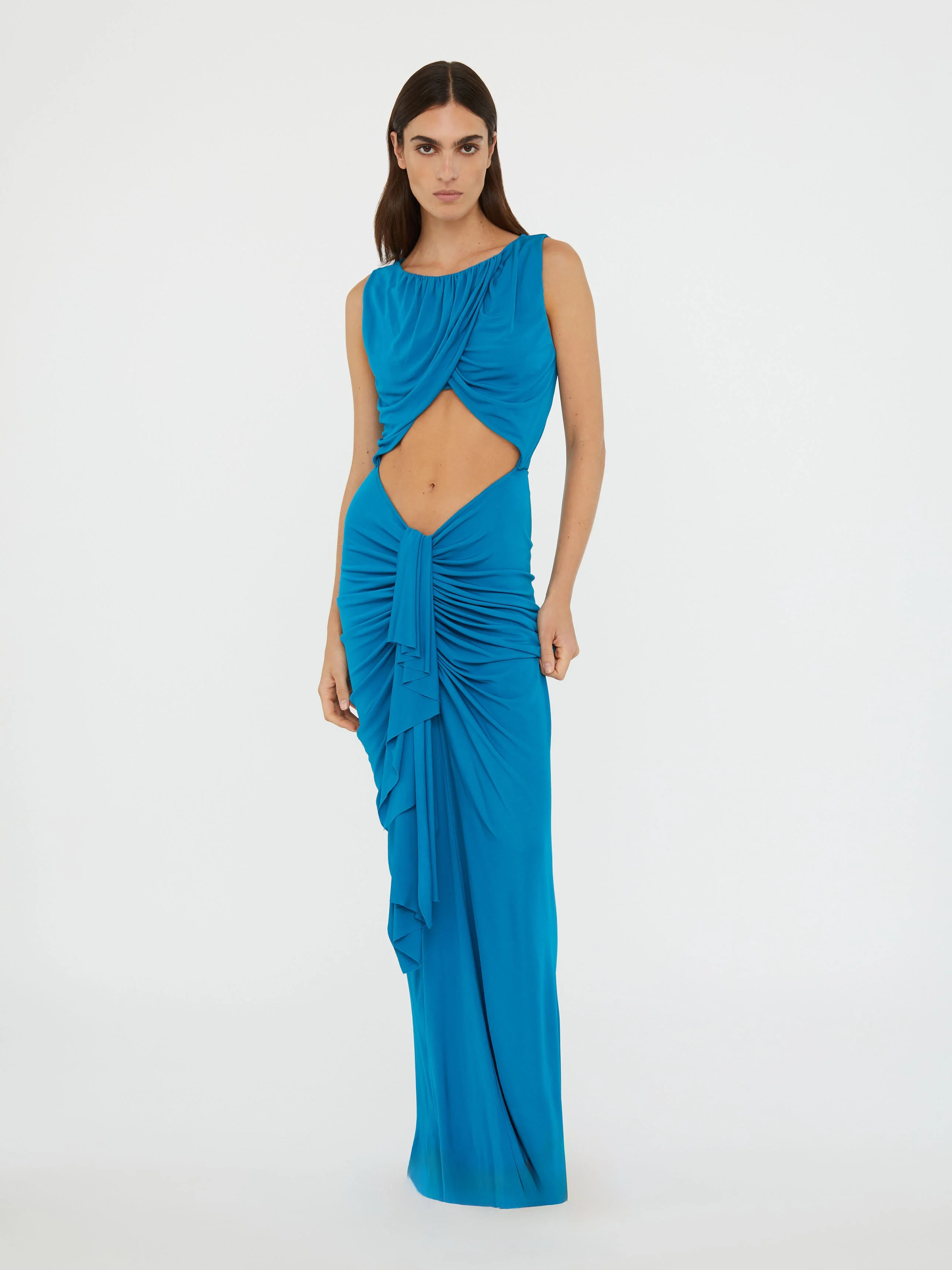 Christopher Esber - Bateau Drape Disconnect Tank Dress - Image 3