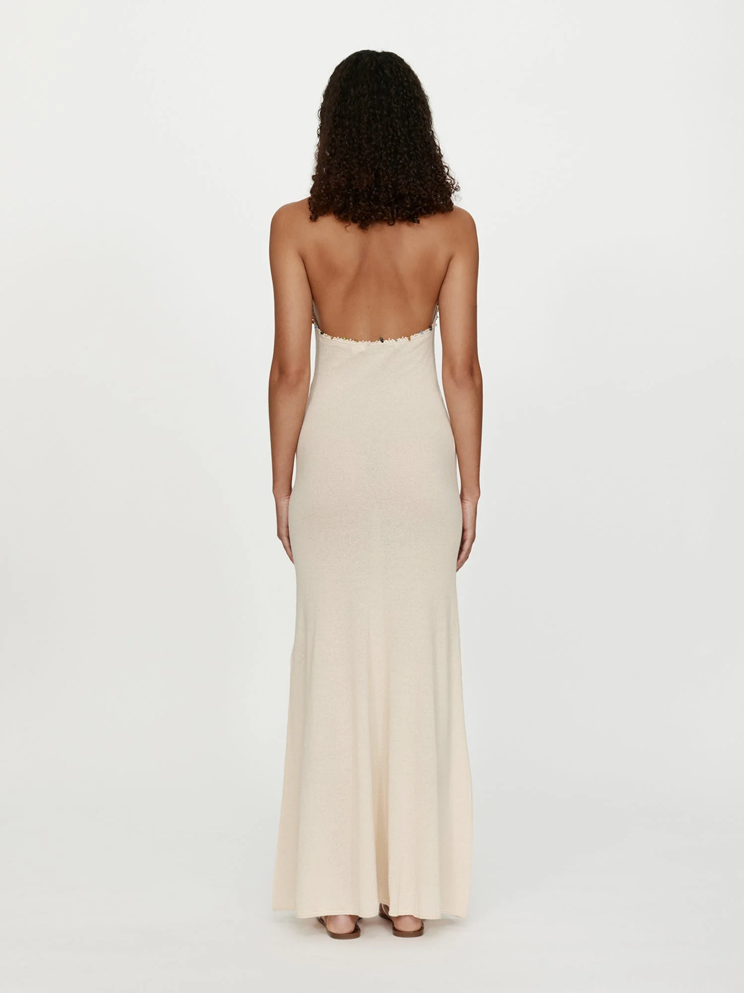 Christopher Esber - Beach Quartz Halter Dress - Image 4