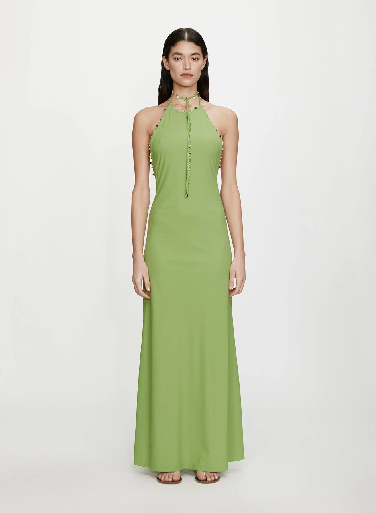 Christopher Esber - Beach Quartz Halter Lycra Dress