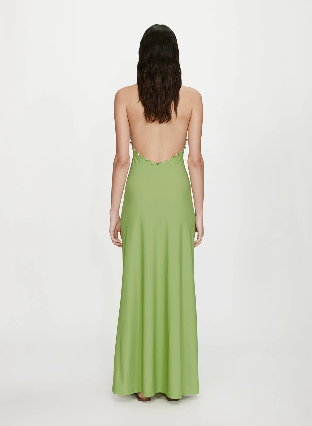 Christopher Esber - Beach Quartz Halter Lycra Dress - Image 4