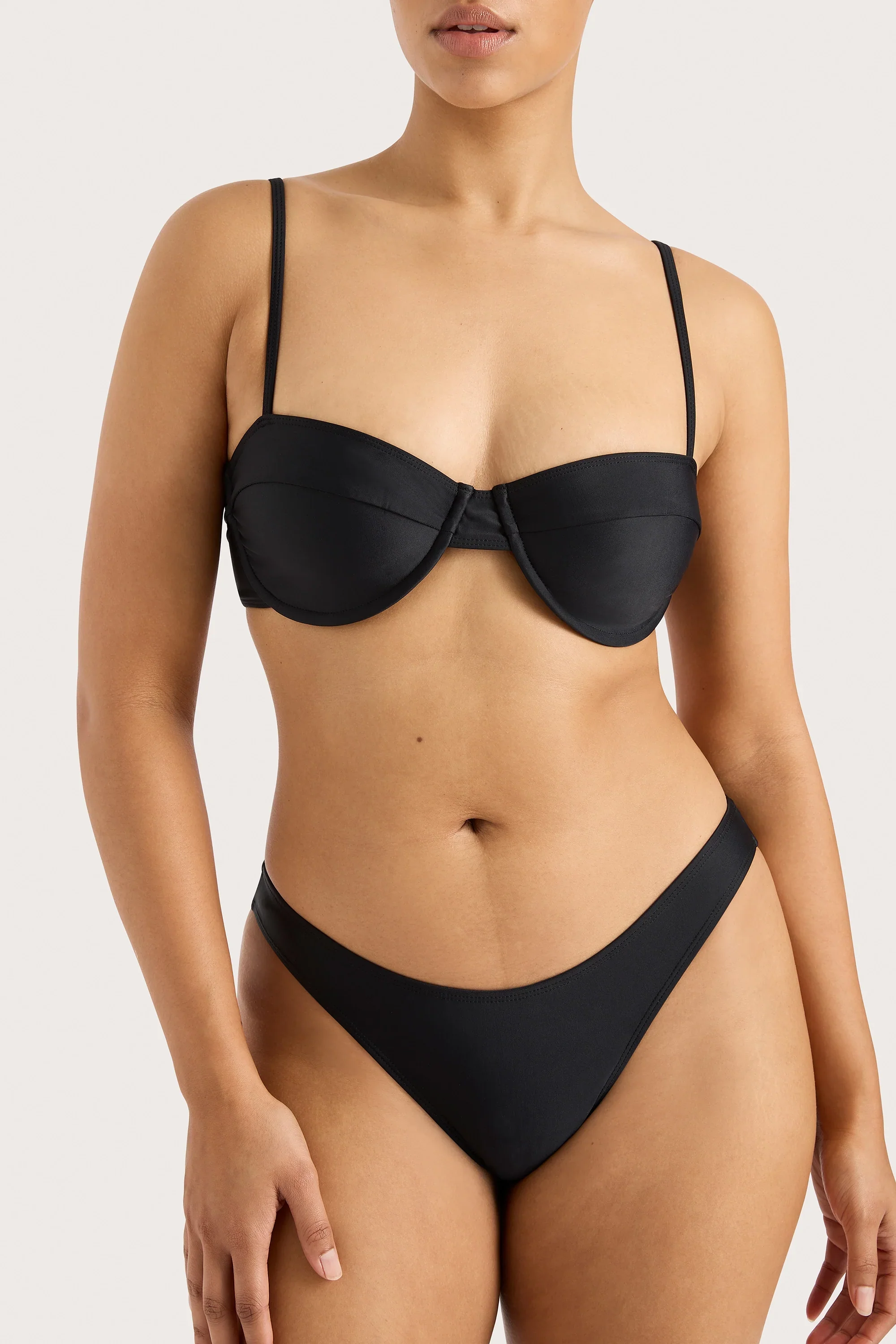 Faithfull - Bebe Bikini Bottom Black - Final Sale - Image 2