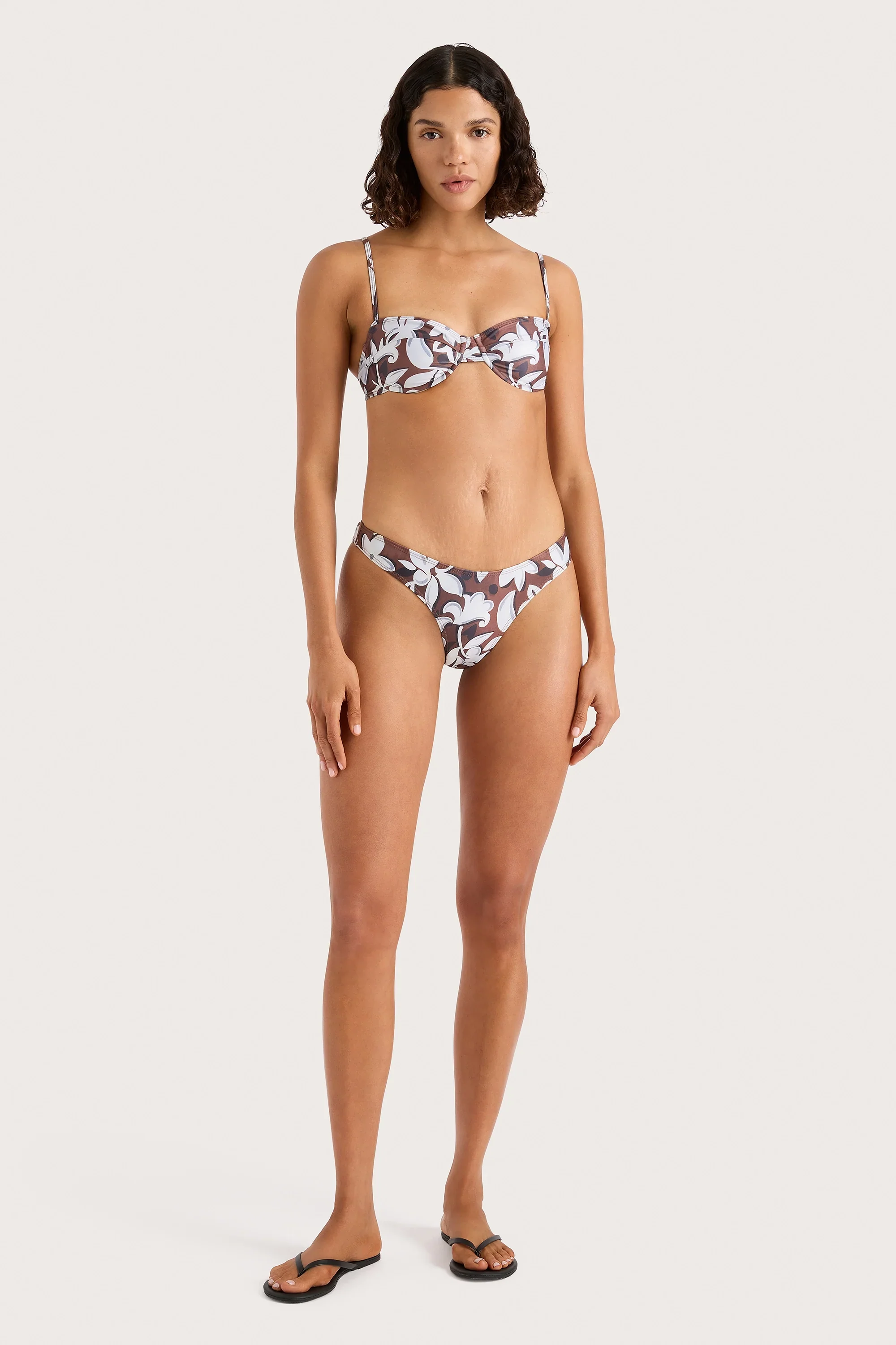 Faithfull - Bebe Bikini Bottom Plumeria - Final Sale