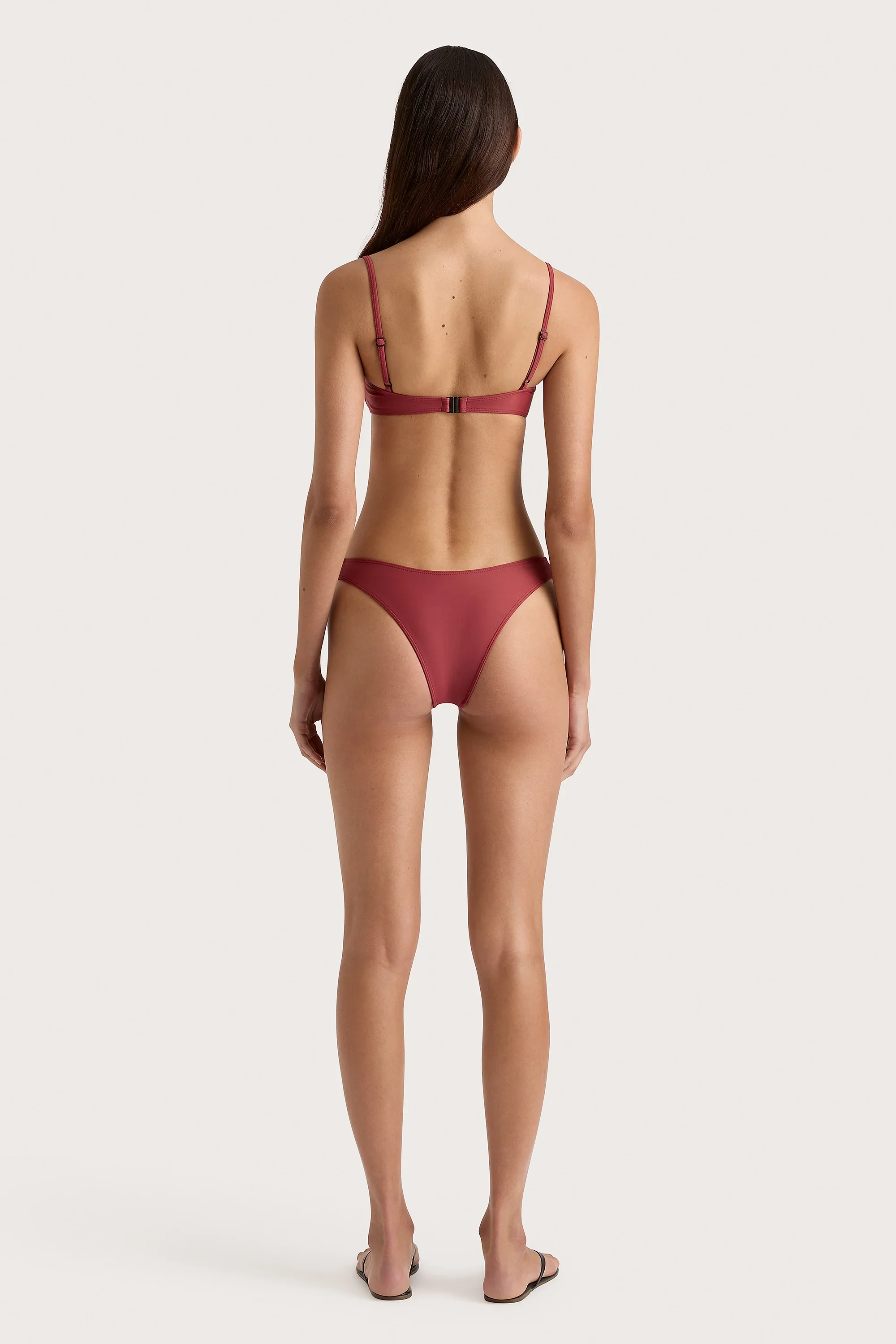 Faithfull - Bebe Bikini Bottom Wine - Final Sale - Image 4