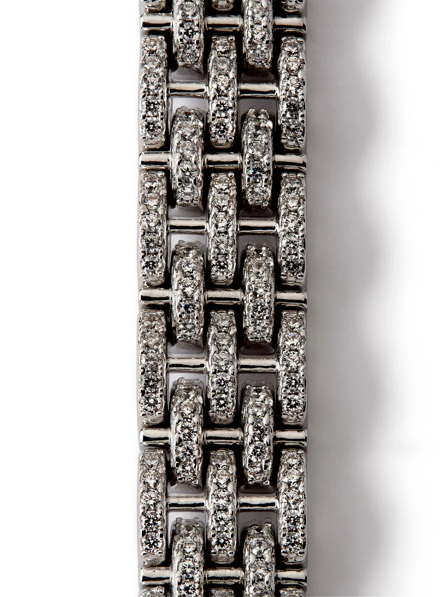 Dorsey - BENEDETTA BRACELET IN LAB WHITE SAPPHIRE - Image 3