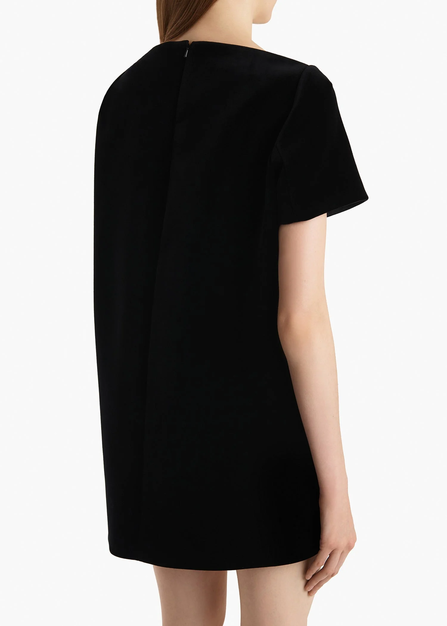 Khaite - Benji Dress in Black Velvet - Image 13