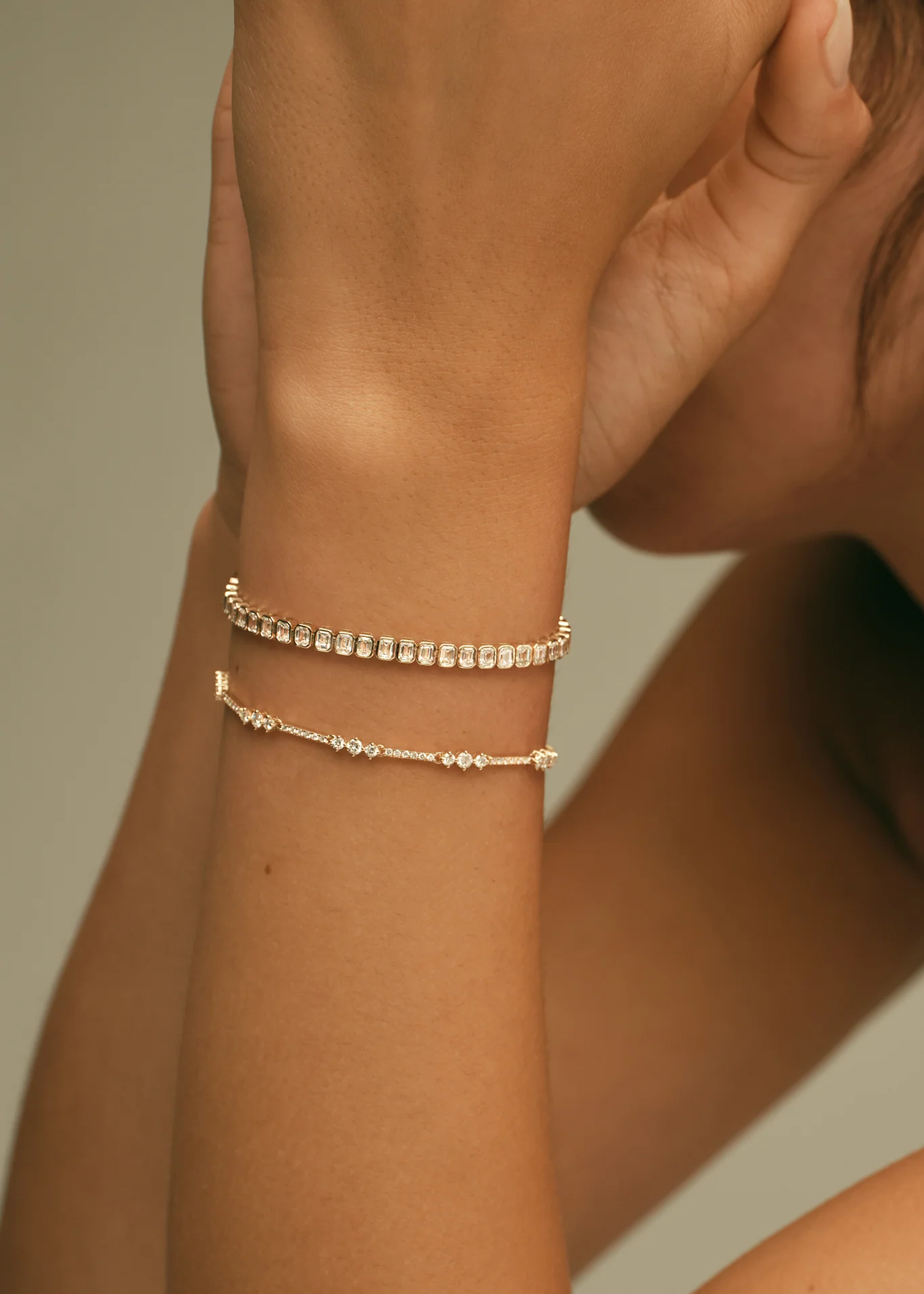 Kinn - Venus Bezel Tennis Bracelet - Image 3
