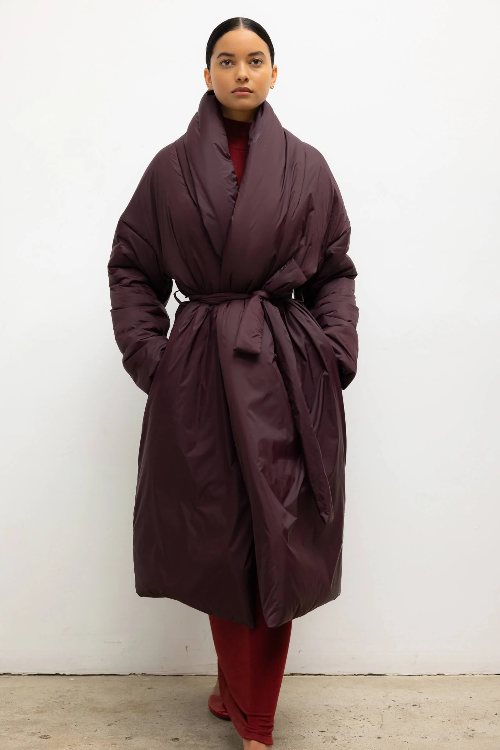 Leset - Bo Shawl Puffer Coat - Image 3