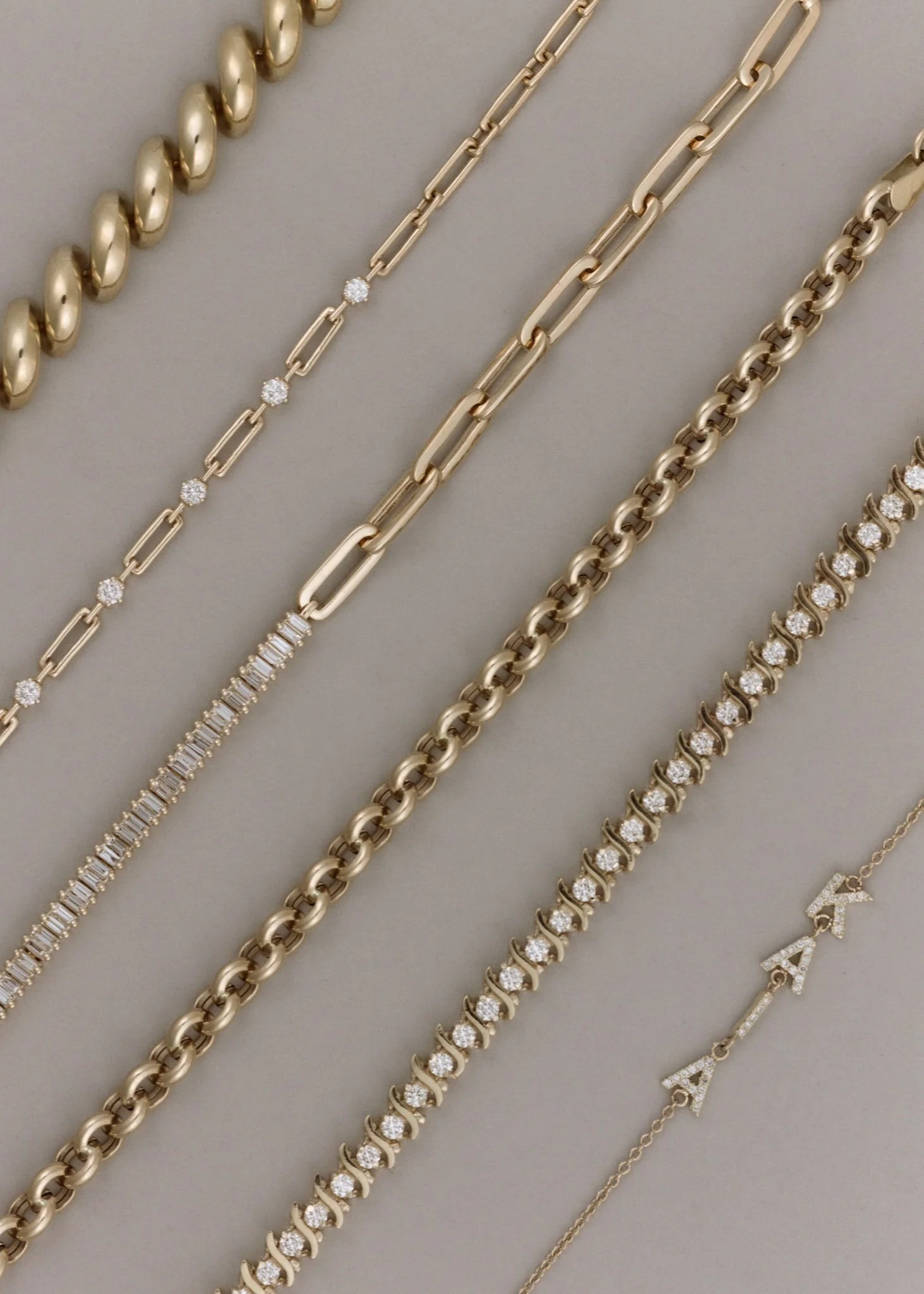 Kinn - Bold Nameplate Bracelet Diamond - Image 3