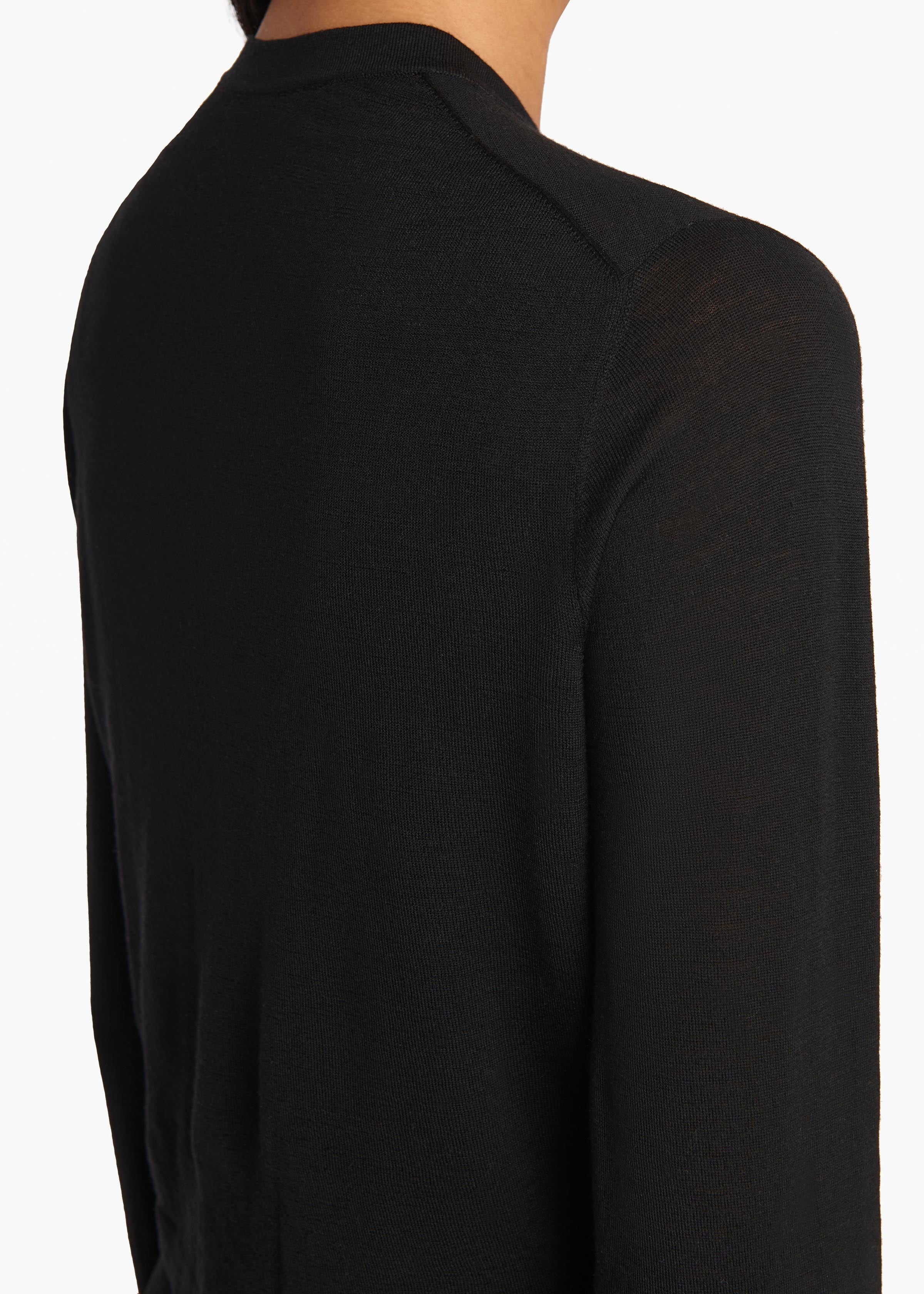 Khaite - Brieta Cardigan in Black - Image 6