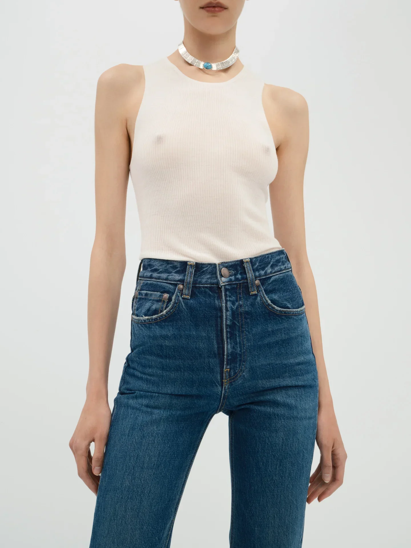 Aflalo - Brontë Jean in Rigid Denim - Image 14