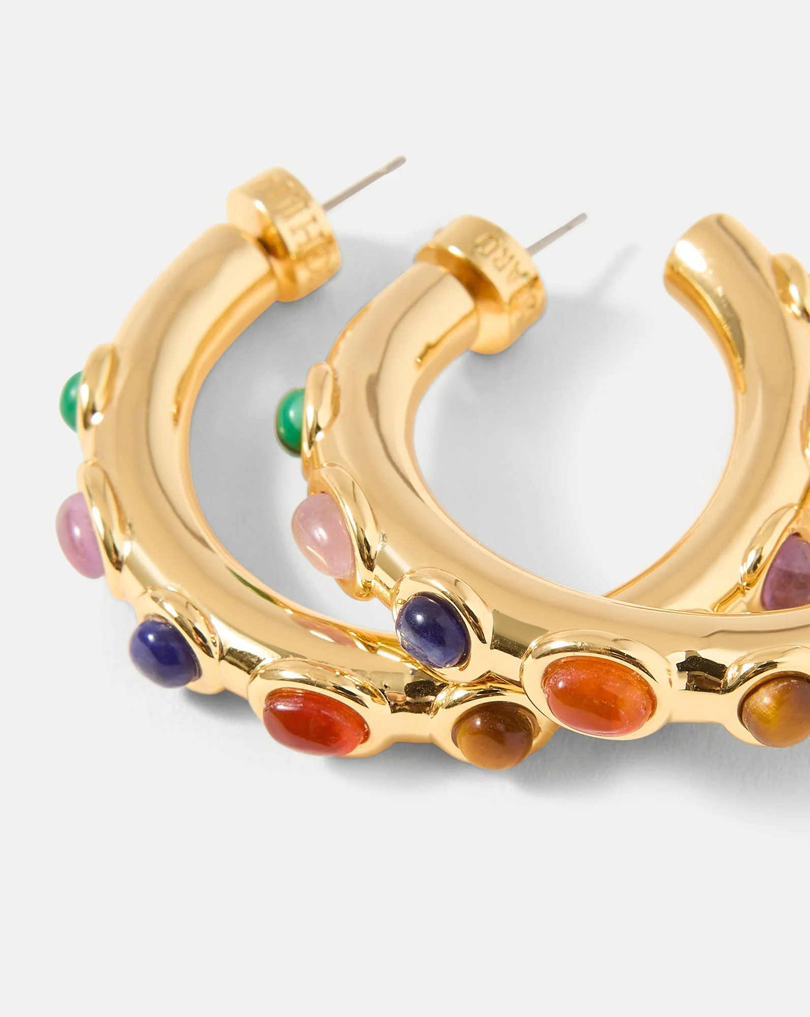 Veronica Beard - Cabochon Embellished Hoop - Image 4