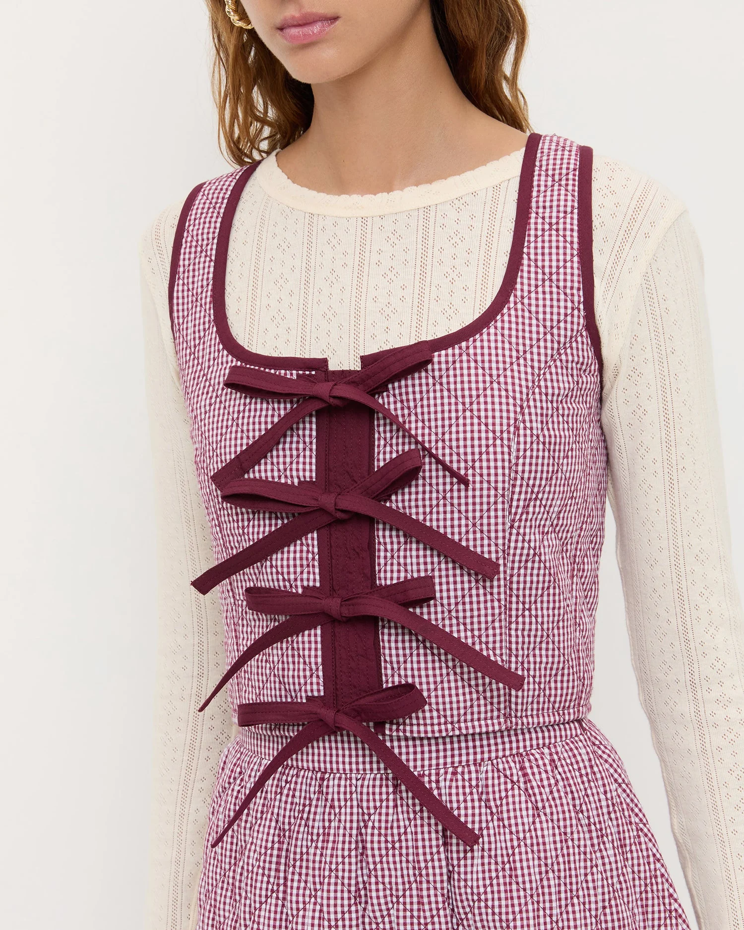 Loeffler Randall - Callista Tie - Front Vest - Image 4