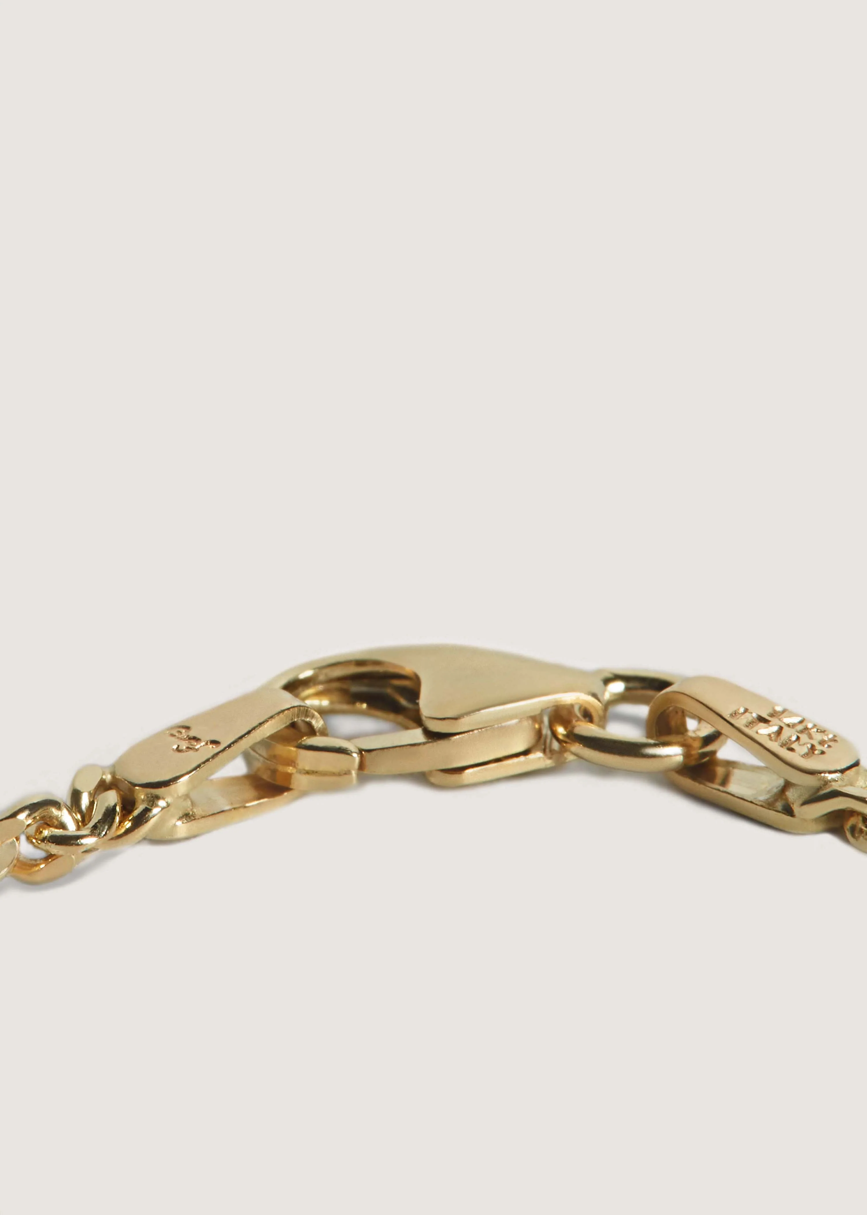 Kinn - Capri Curb Chain Necklace Emerald - Image 8