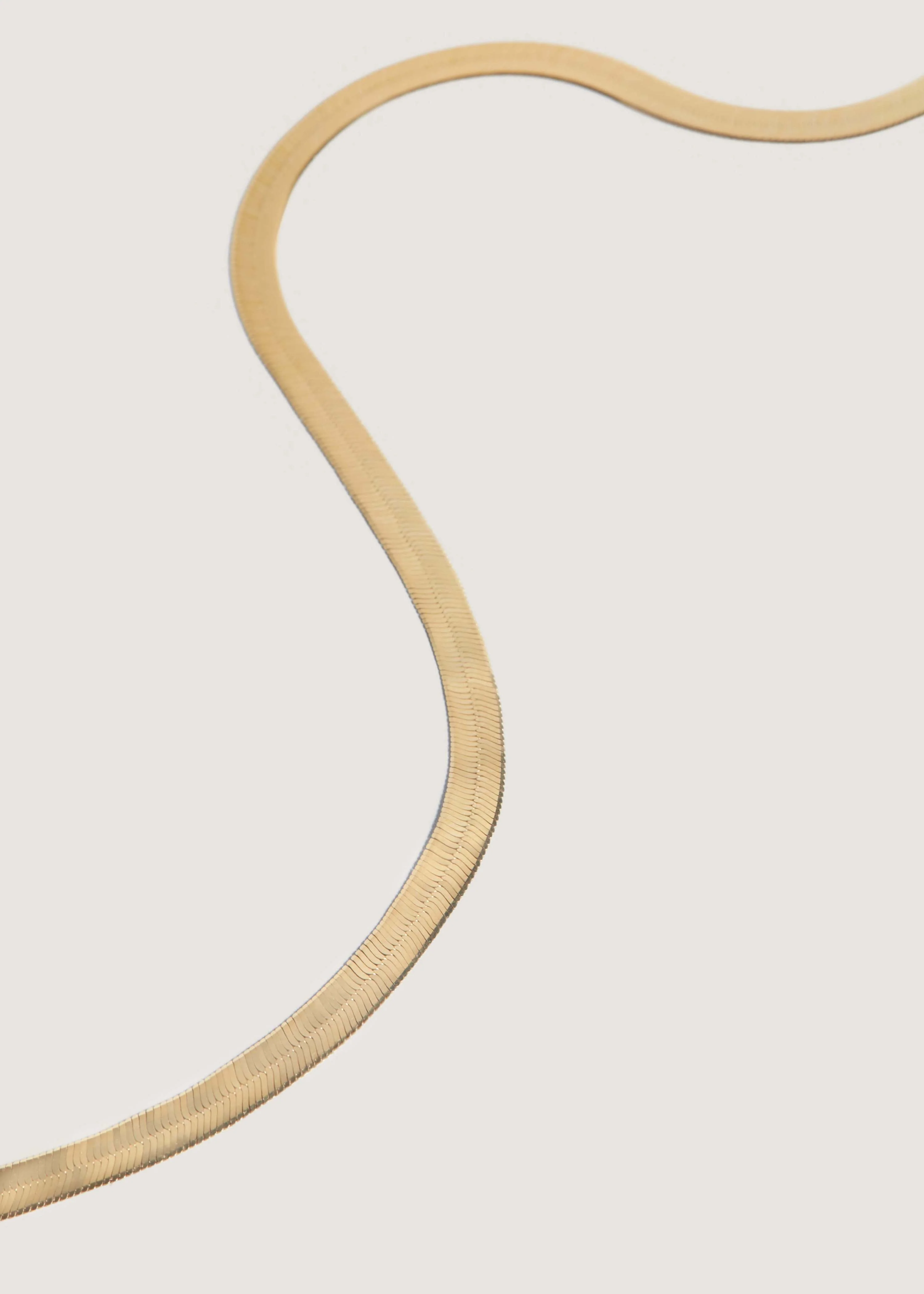 Kinn - Carter Herringbone & Teardrop Necklace Stack - Image 3