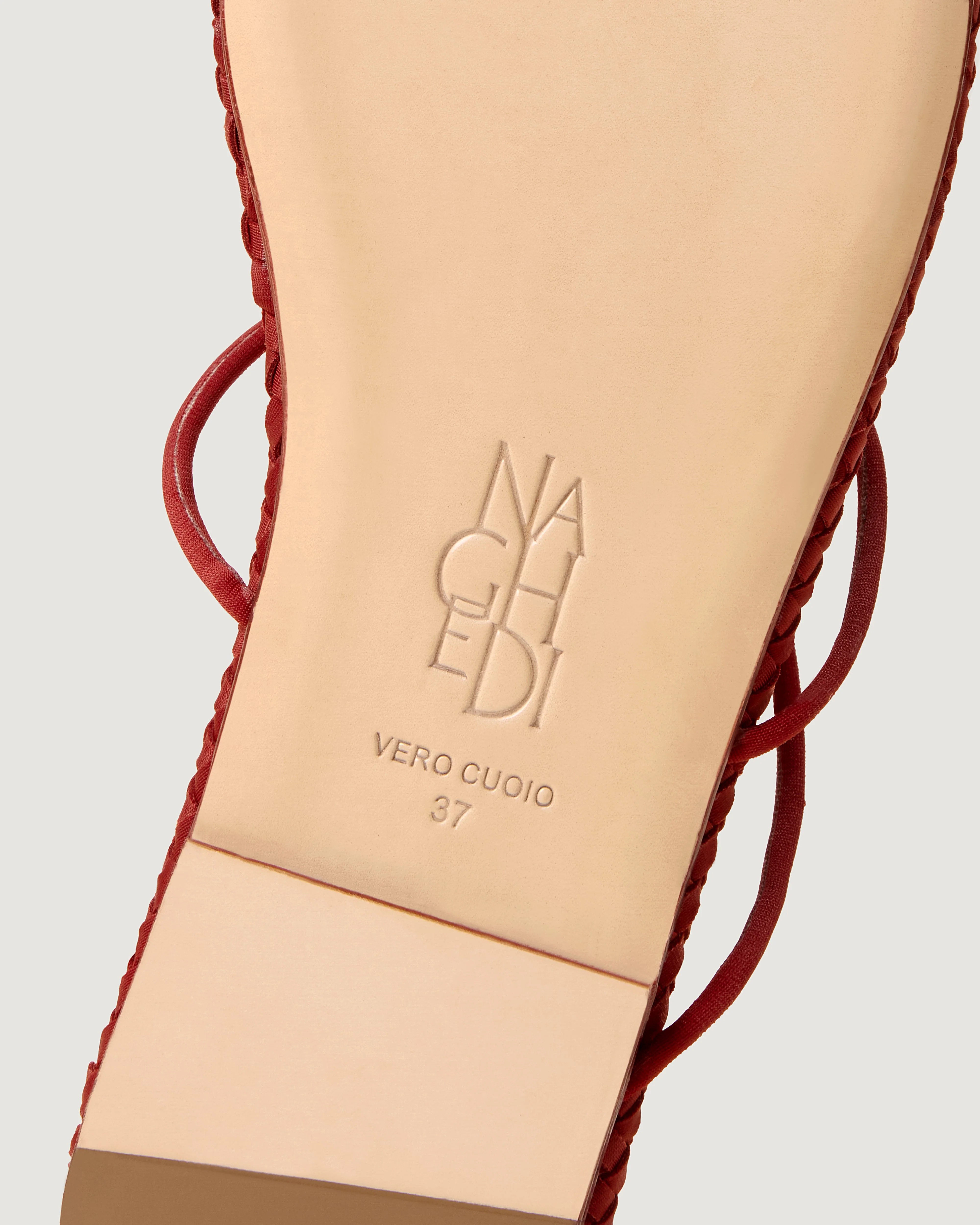 Cartolina - Gaia Sandal | Rosso - Image 4