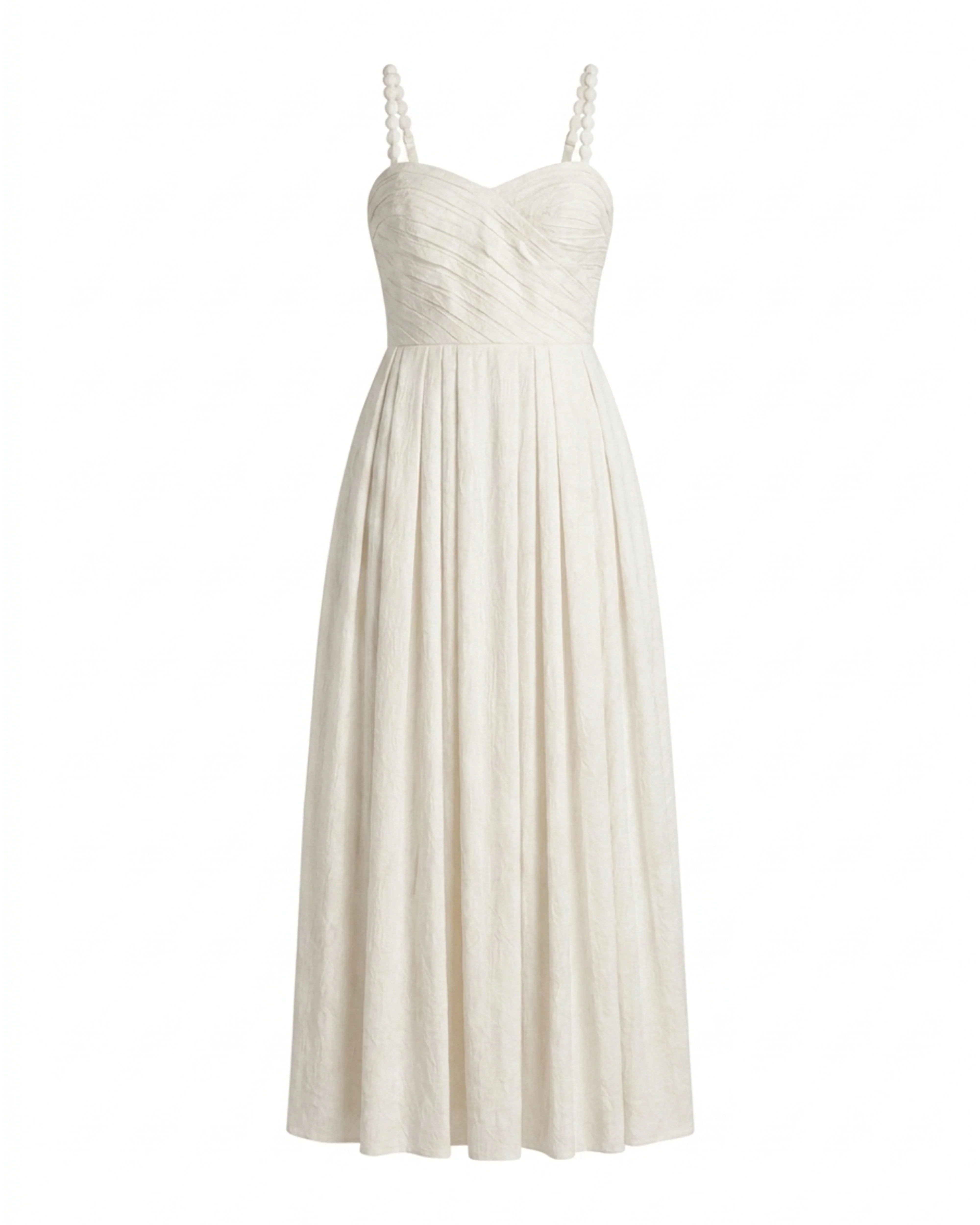 Cartolina - PF26 Marabel Midi Dress - Ivory